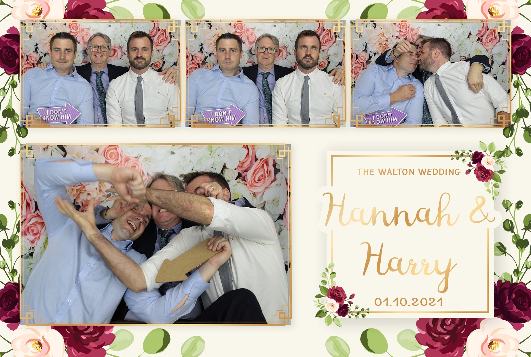 Harry and Hannah's Wedding  | View more photos from the event at gallery.myphotoboothexperience.co.uk/u/MyPhotoBoothExperienceLtd/Harry-and-Hannahs-Wedding