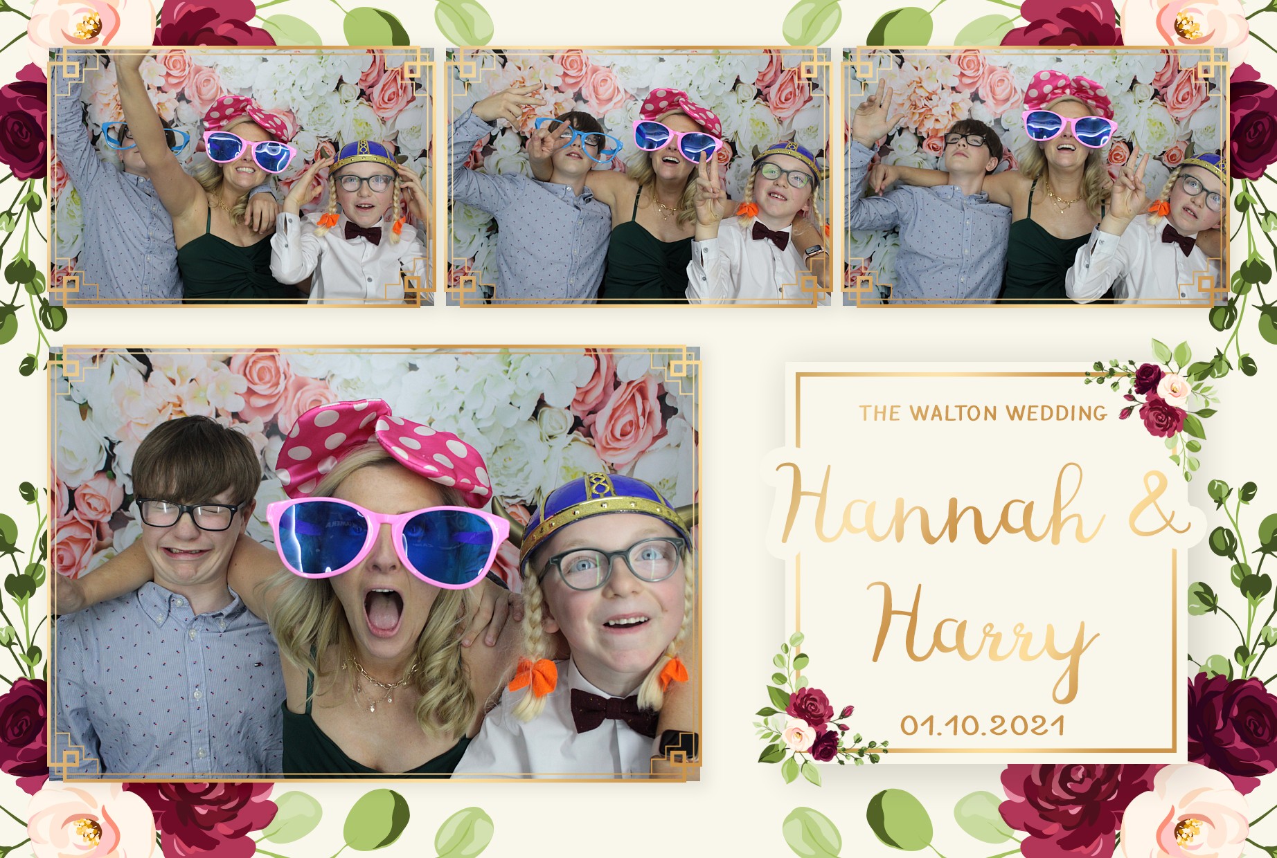 Harry and Hannah's Wedding  | View more photos from the event at gallery.myphotoboothexperience.co.uk/u/MyPhotoBoothExperienceLtd/Harry-and-Hannahs-Wedding