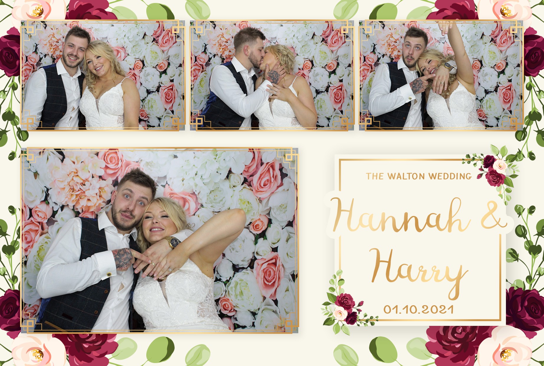 Harry and Hannah's Wedding  | View more photos from the event at gallery.myphotoboothexperience.co.uk/u/MyPhotoBoothExperienceLtd/Harry-and-Hannahs-Wedding