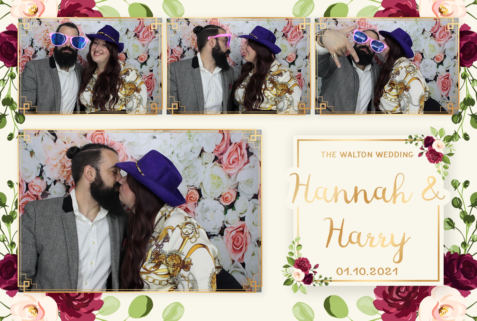Harry and Hannah's Wedding  | View more photos from the event at gallery.myphotoboothexperience.co.uk/u/MyPhotoBoothExperienceLtd/Harry-and-Hannahs-Wedding