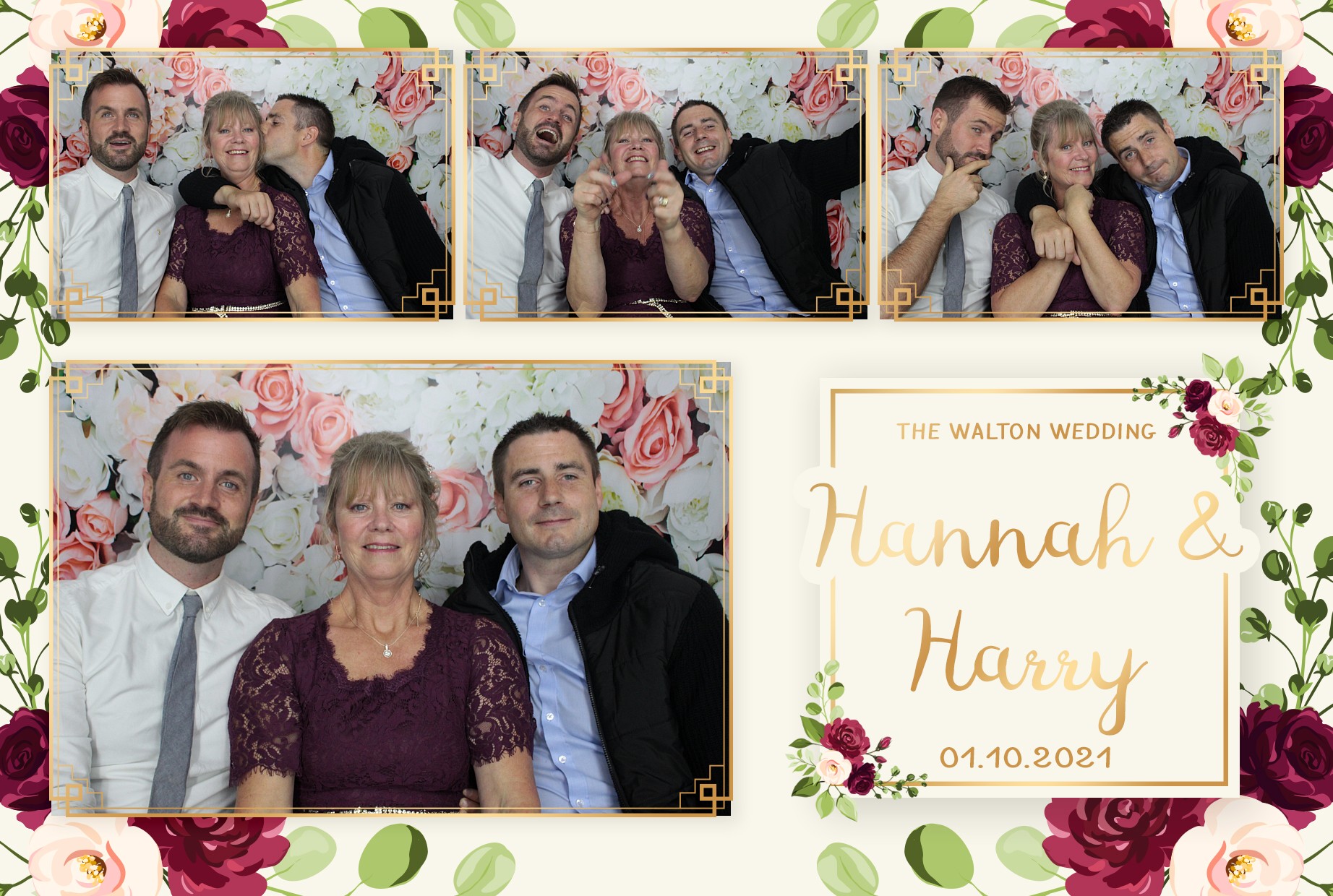 Harry and Hannah's Wedding  | View more photos from the event at gallery.myphotoboothexperience.co.uk/u/MyPhotoBoothExperienceLtd/Harry-and-Hannahs-Wedding