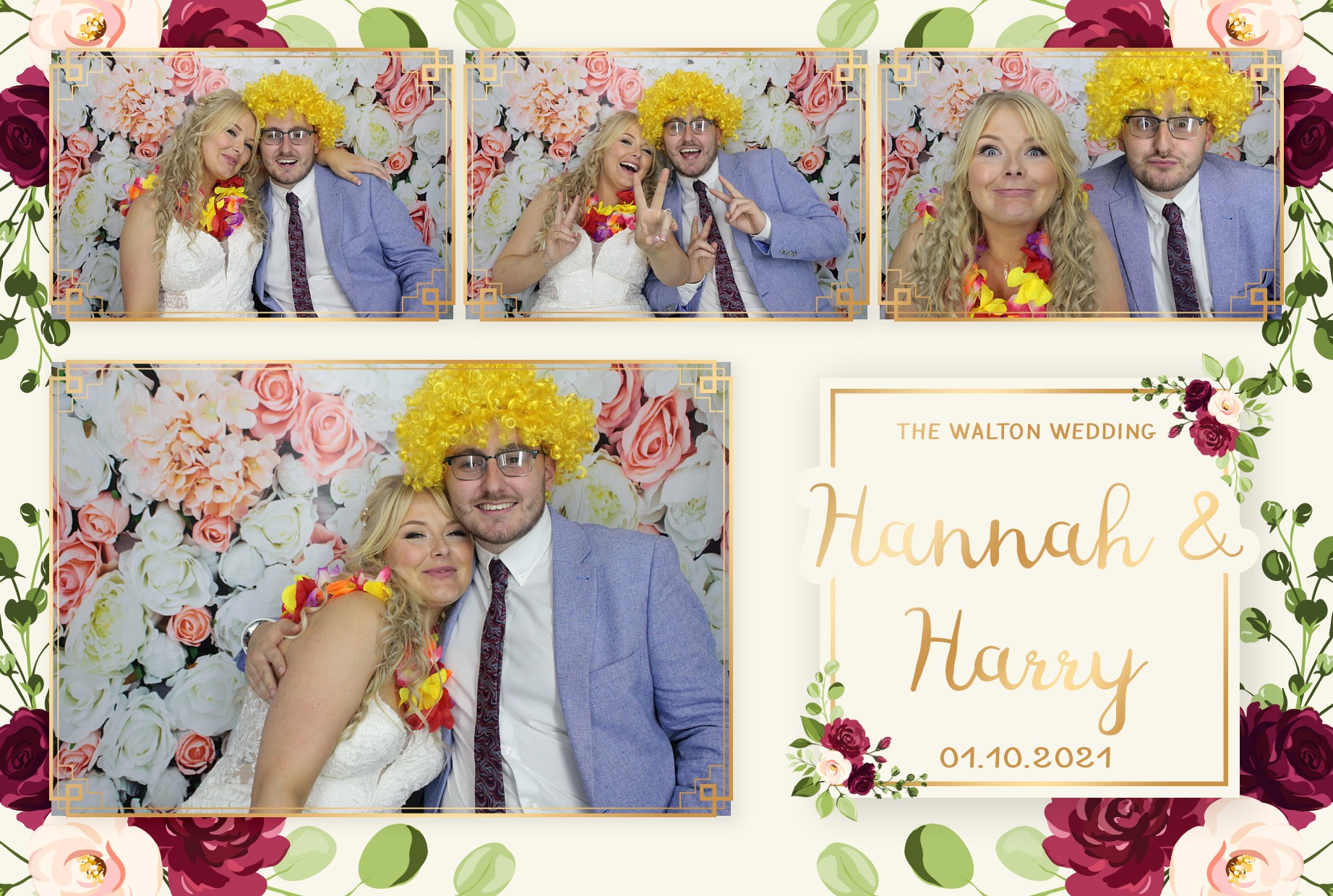Harry and Hannah's Wedding  | View more photos from the event at gallery.myphotoboothexperience.co.uk/u/MyPhotoBoothExperienceLtd/Harry-and-Hannahs-Wedding