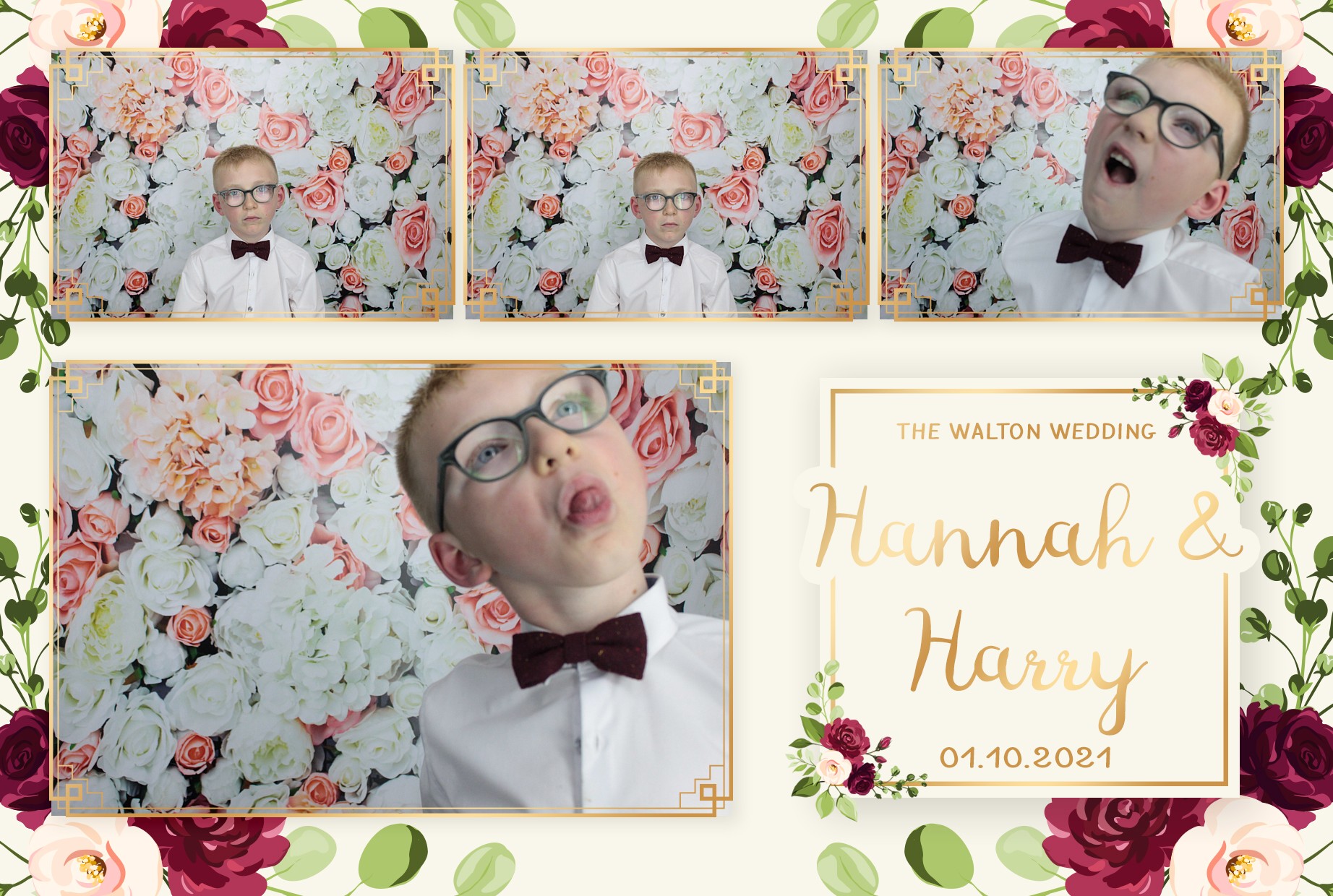 Harry and Hannah's Wedding  | View more photos from the event at gallery.myphotoboothexperience.co.uk/u/MyPhotoBoothExperienceLtd/Harry-and-Hannahs-Wedding