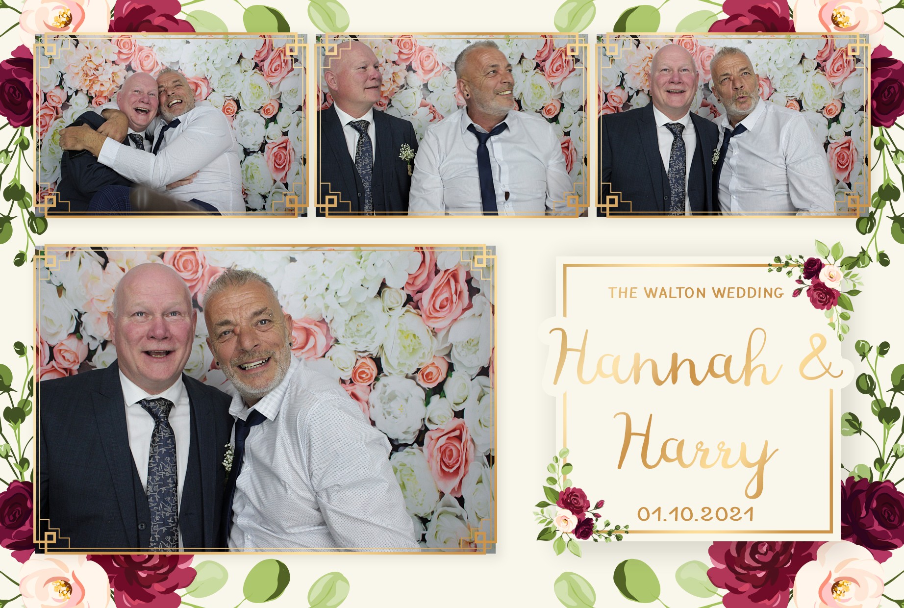 Harry and Hannah's Wedding  | View more photos from the event at gallery.myphotoboothexperience.co.uk/u/MyPhotoBoothExperienceLtd/Harry-and-Hannahs-Wedding