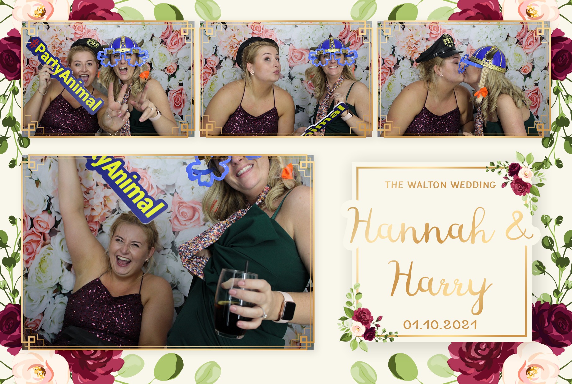 Harry and Hannah's Wedding  | View more photos from the event at gallery.myphotoboothexperience.co.uk/u/MyPhotoBoothExperienceLtd/Harry-and-Hannahs-Wedding