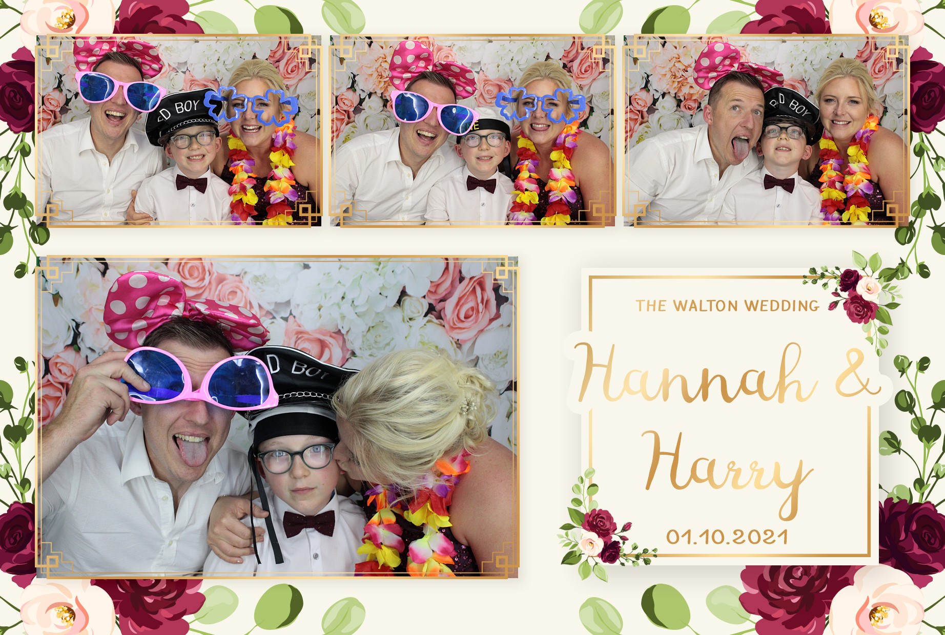 Harry and Hannah's Wedding  | View more photos from the event at gallery.myphotoboothexperience.co.uk/u/MyPhotoBoothExperienceLtd/Harry-and-Hannahs-Wedding