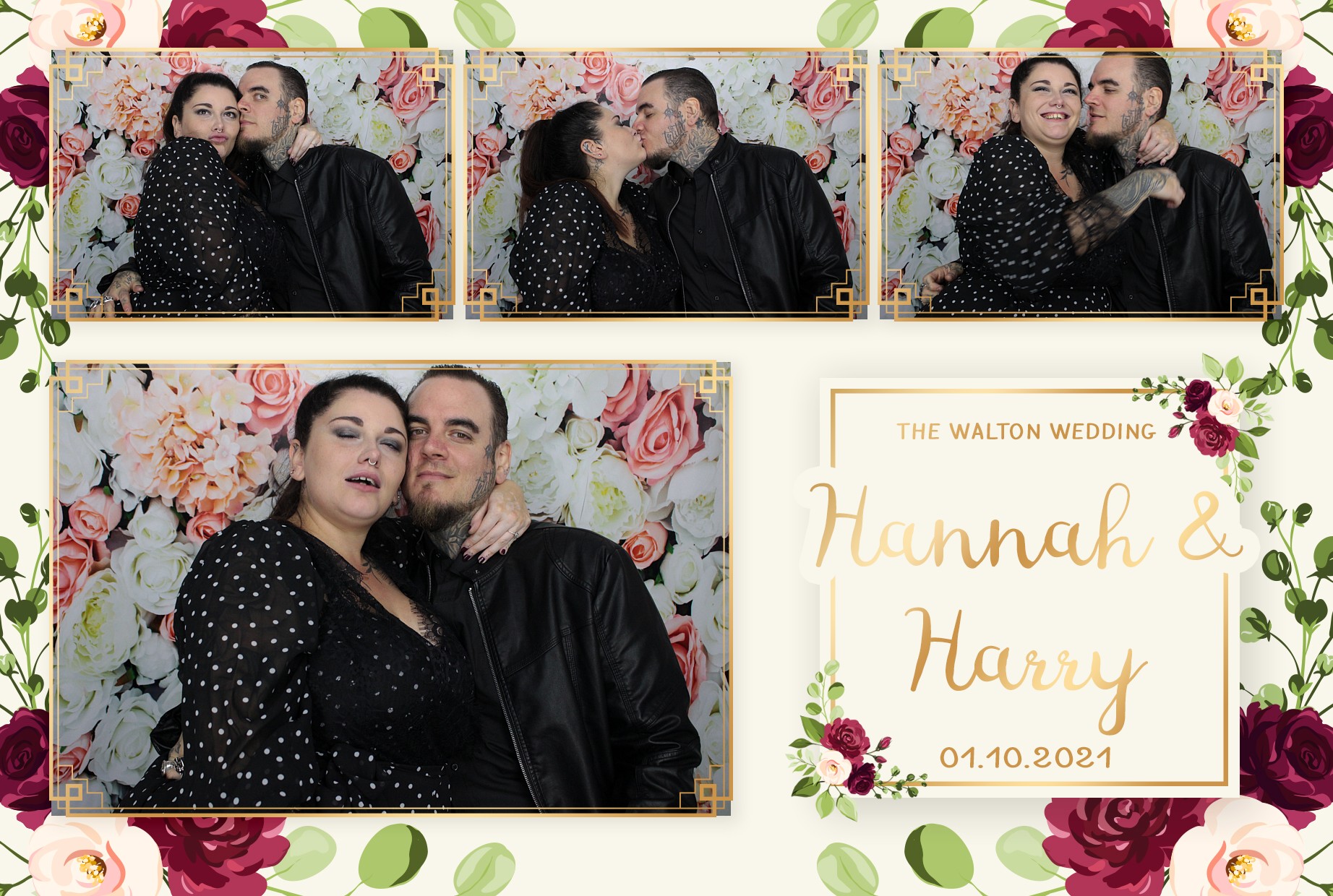 Harry and Hannah's Wedding  | View more photos from the event at gallery.myphotoboothexperience.co.uk/u/MyPhotoBoothExperienceLtd/Harry-and-Hannahs-Wedding