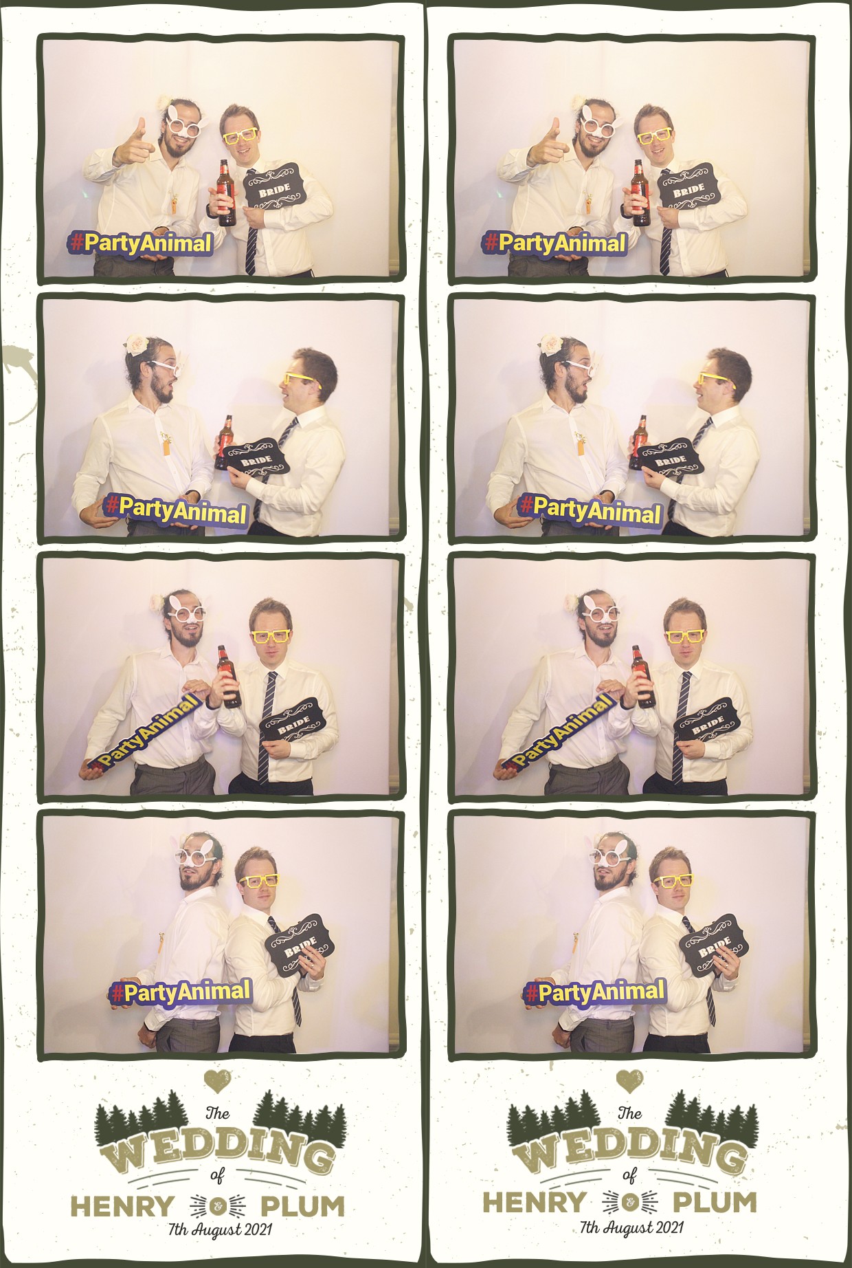 Henry & Plums Wedding | View more photos from the event at gallery.myphotoboothexperience.co.uk/u/MyPhotoBoothExperienceLtd/Henry-Plums-Wedding