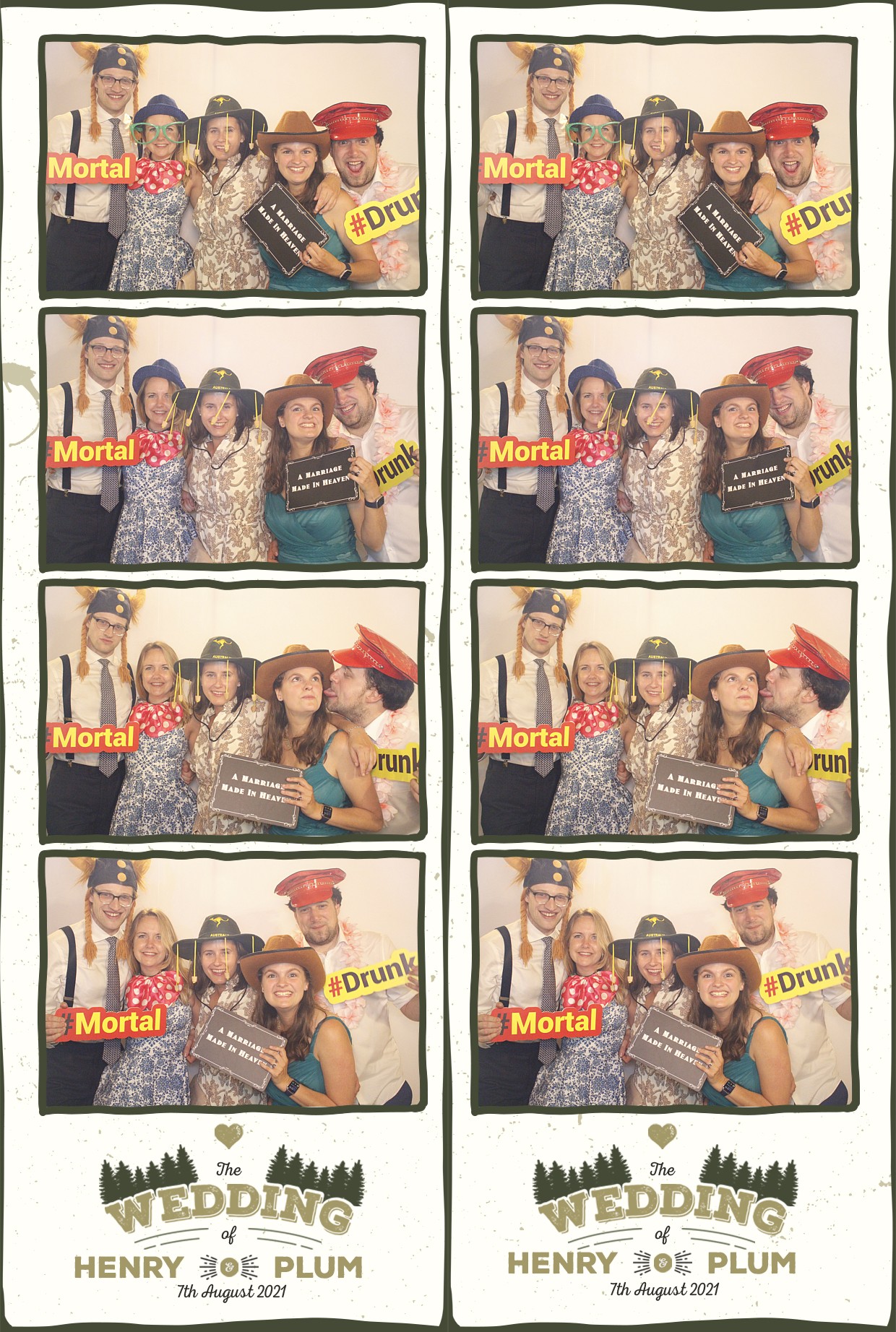 Henry & Plums Wedding | View more photos from the event at gallery.myphotoboothexperience.co.uk/u/MyPhotoBoothExperienceLtd/Henry-Plums-Wedding