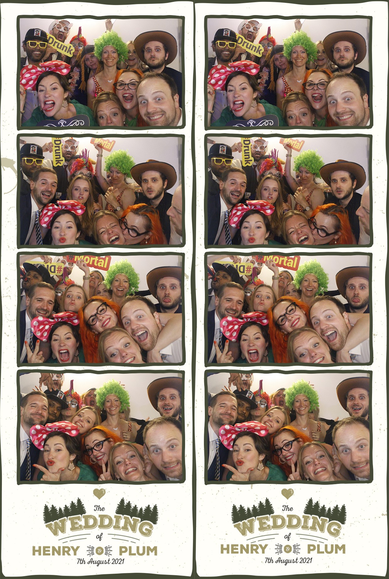 Henry & Plums Wedding | View more photos from the event at gallery.myphotoboothexperience.co.uk/u/MyPhotoBoothExperienceLtd/Henry-Plums-Wedding
