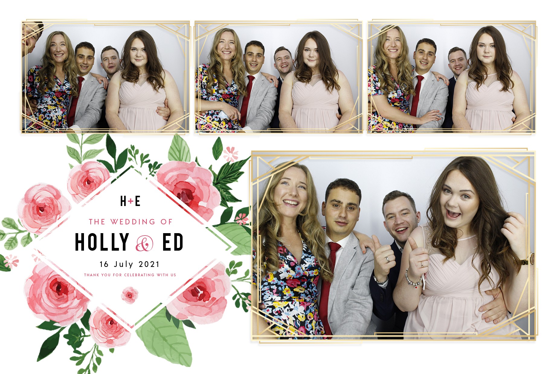Holly & Ed's Wedding | View more photos from the event at gallery.myphotoboothexperience.co.uk/u/MyPhotoBoothExperienceLtd/Holly-Eds-Wedding