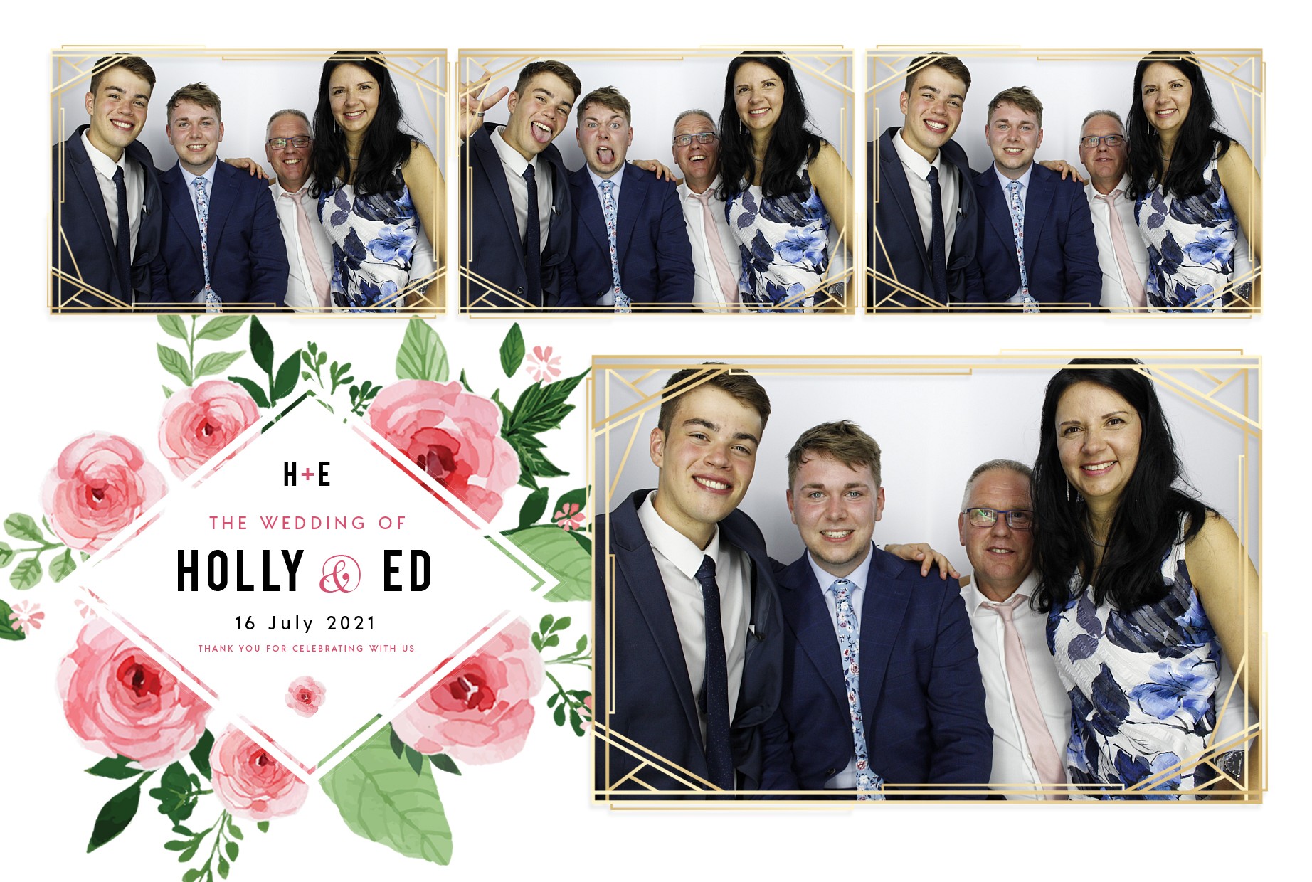 Holly & Ed's Wedding | View more photos from the event at gallery.myphotoboothexperience.co.uk/u/MyPhotoBoothExperienceLtd/Holly-Eds-Wedding