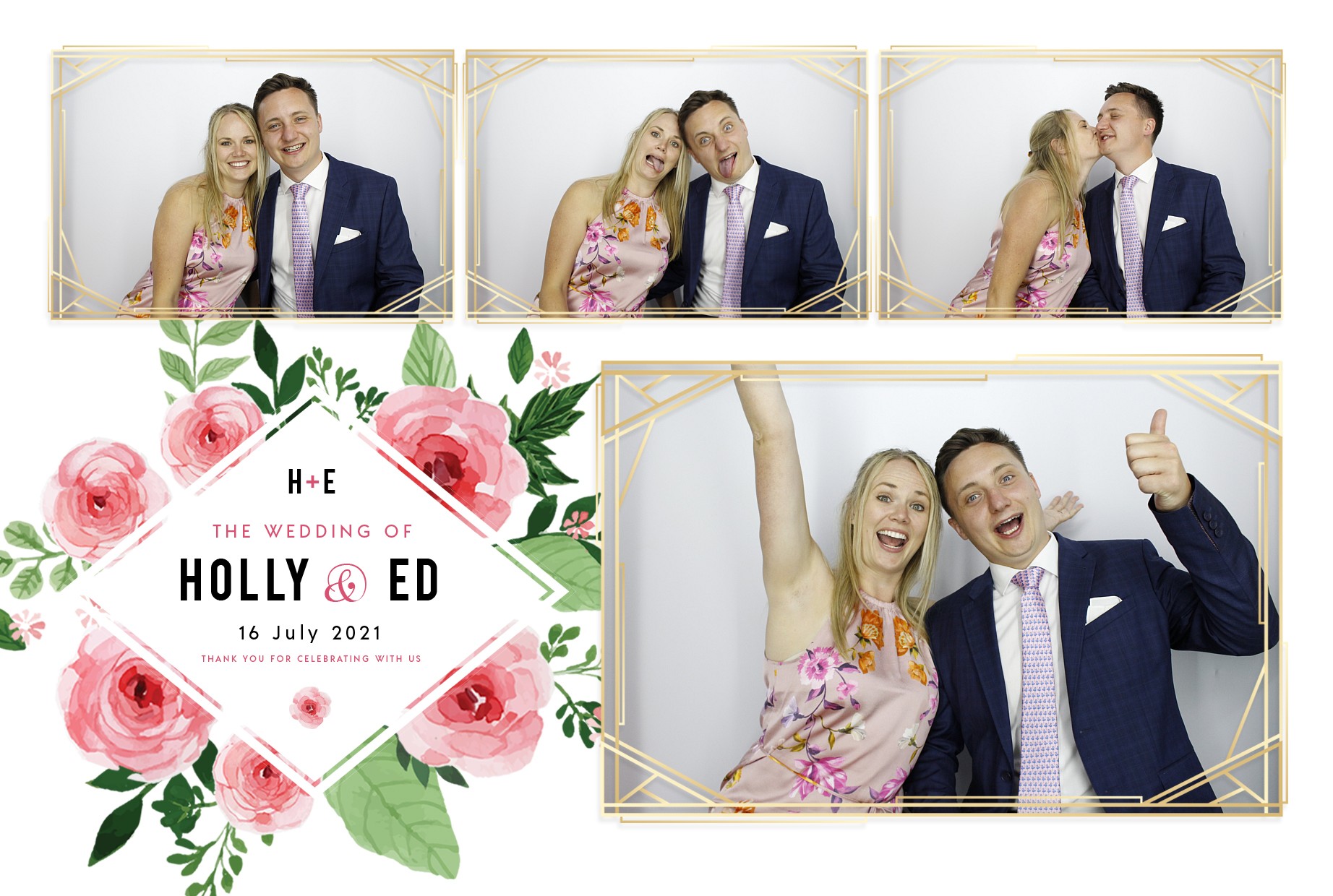 Holly & Ed's Wedding | View more photos from the event at gallery.myphotoboothexperience.co.uk/u/MyPhotoBoothExperienceLtd/Holly-Eds-Wedding