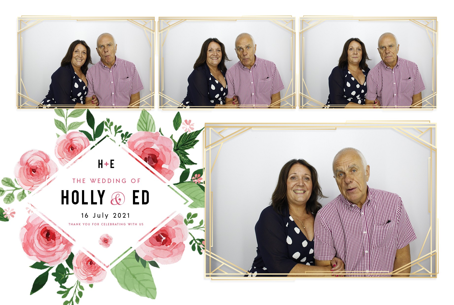 Holly & Ed's Wedding | View more photos from the event at gallery.myphotoboothexperience.co.uk/u/MyPhotoBoothExperienceLtd/Holly-Eds-Wedding