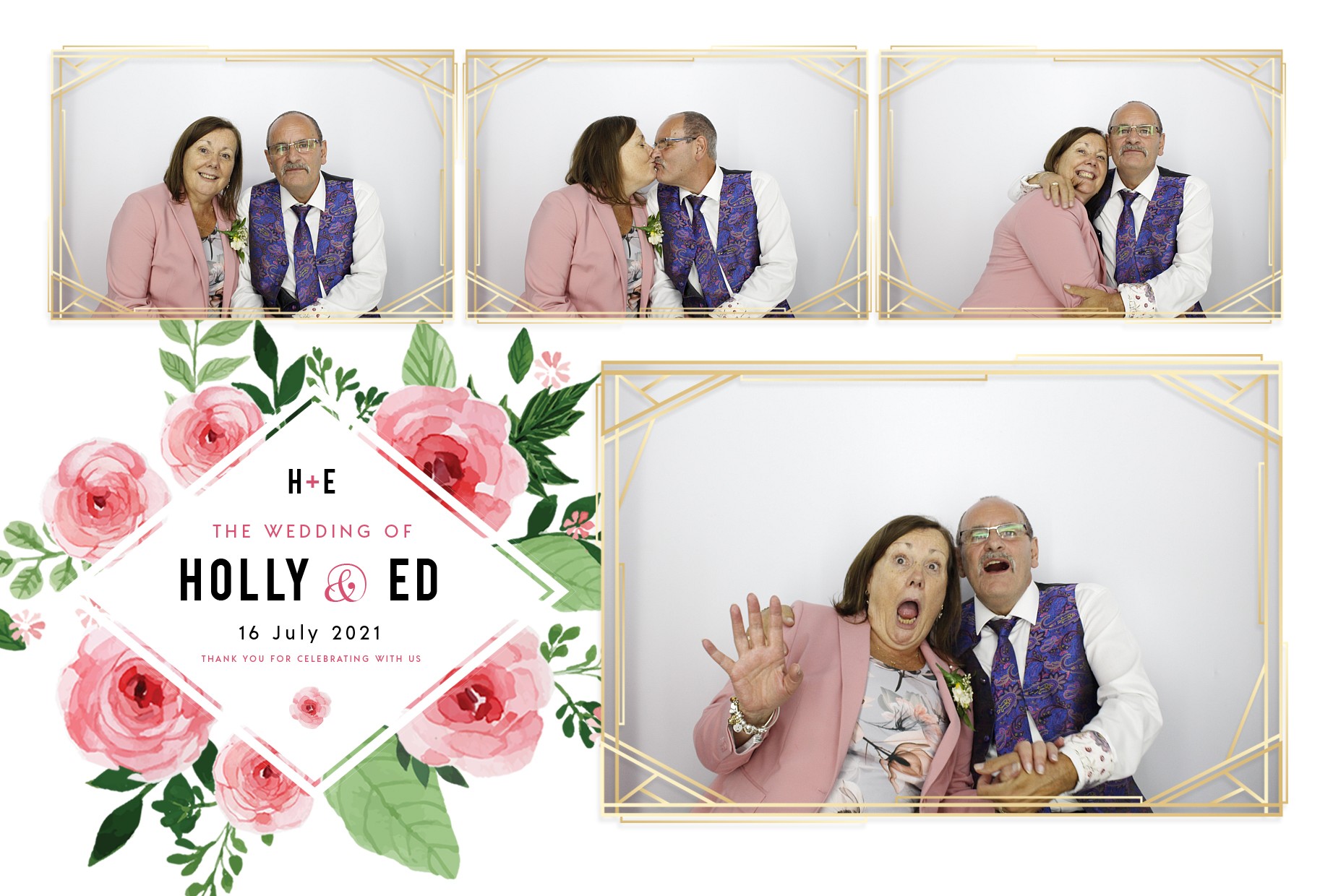 Holly & Ed's Wedding | View more photos from the event at gallery.myphotoboothexperience.co.uk/u/MyPhotoBoothExperienceLtd/Holly-Eds-Wedding