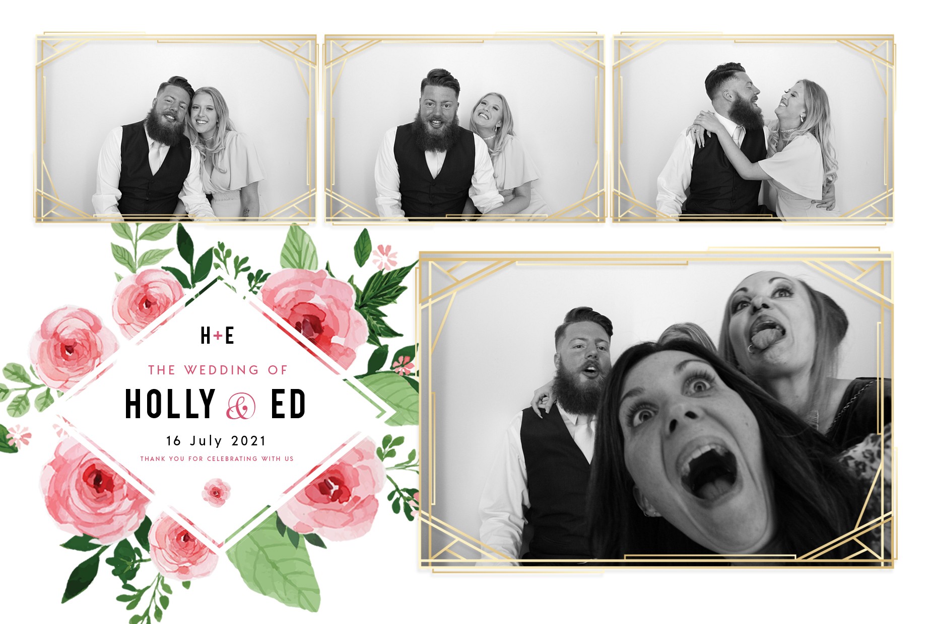 Holly & Ed's Wedding | View more photos from the event at gallery.myphotoboothexperience.co.uk/u/MyPhotoBoothExperienceLtd/Holly-Eds-Wedding