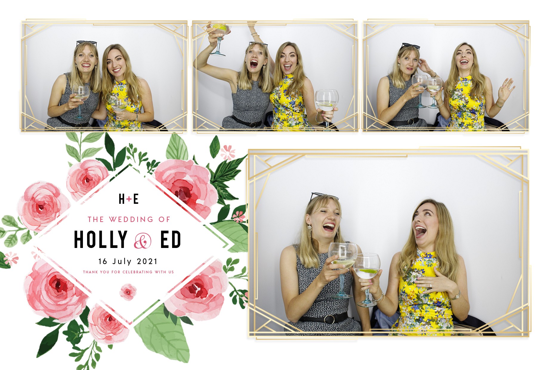 Holly & Ed's Wedding | View more photos from the event at gallery.myphotoboothexperience.co.uk/u/MyPhotoBoothExperienceLtd/Holly-Eds-Wedding