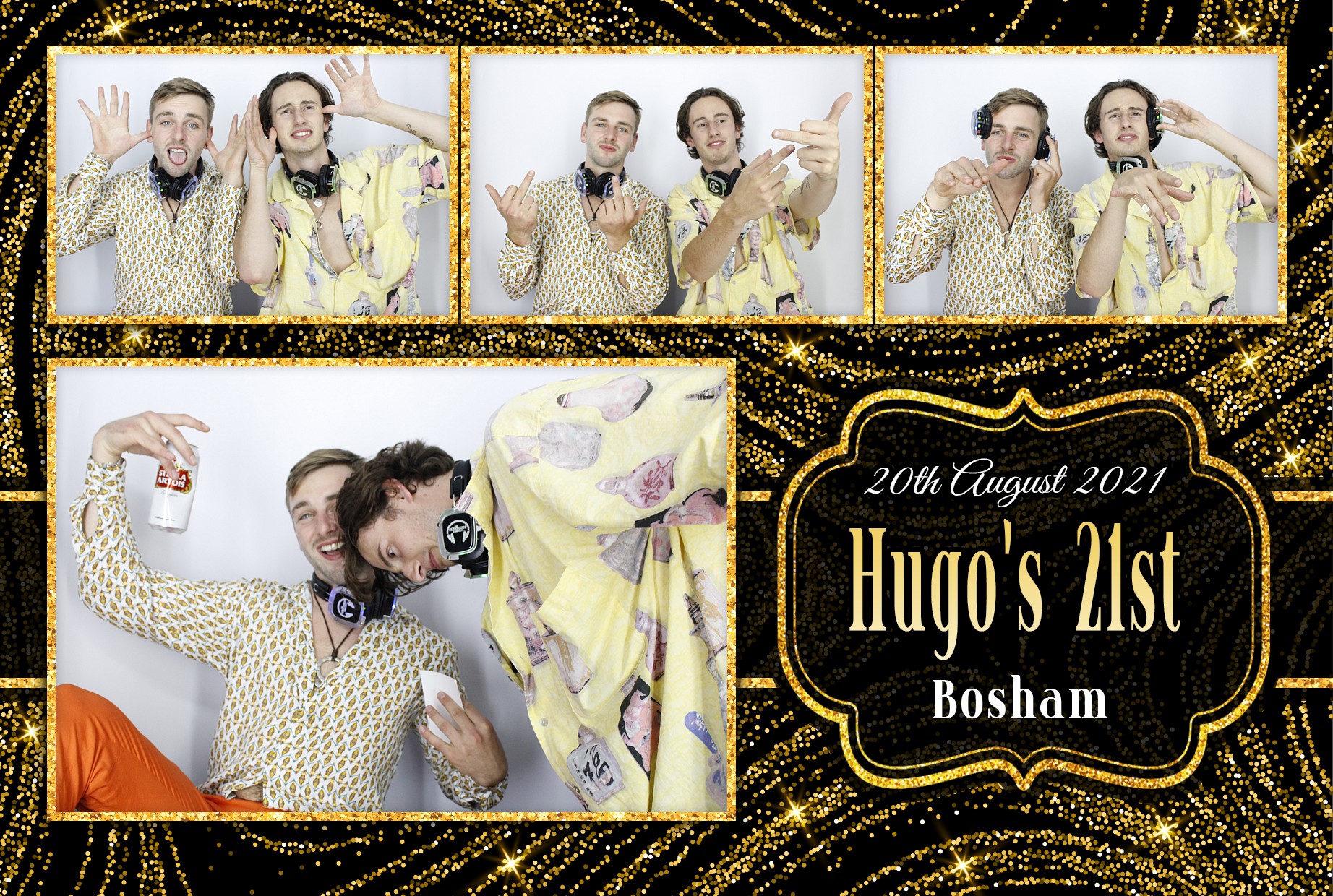 Hugo's 21st Birthday  | View more photos from the event at gallery.myphotoboothexperience.co.uk/u/MyPhotoBoothExperienceLtd/Hugos-21st-Birthday