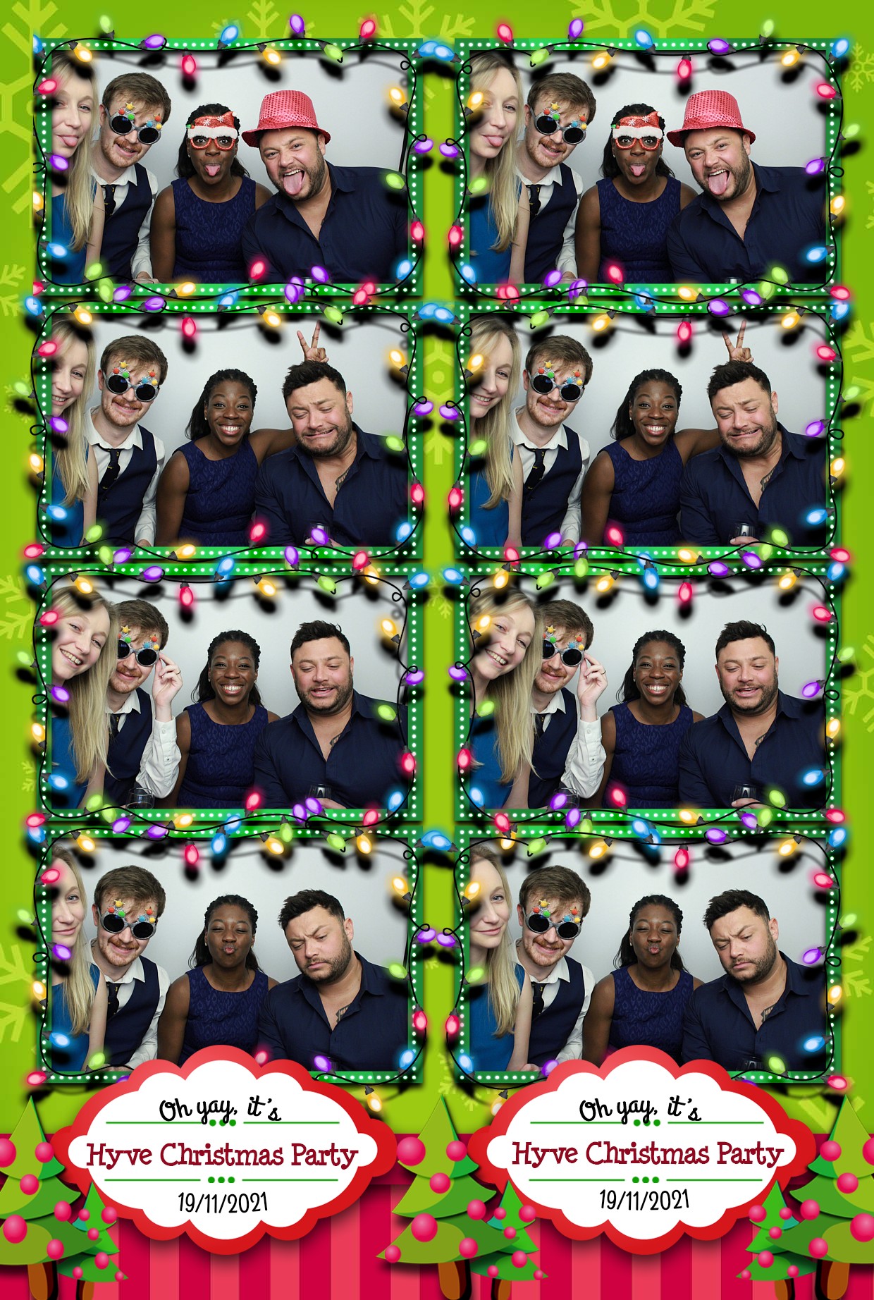 Hyve Christmas Party | View more photos from the event at gallery.myphotoboothexperience.co.uk/u/MyPhotoBoothExperienceLtd/Hyve-Christmas-Party
