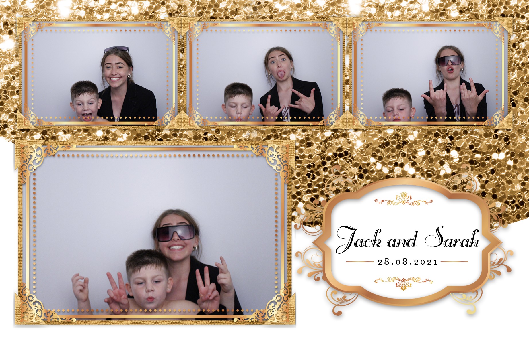 Jack and Sarah's Wedding  | View more photos from the event at gallery.myphotoboothexperience.co.uk/u/MyPhotoBoothExperienceLtd/Jack-and-Sarahs-Wedding