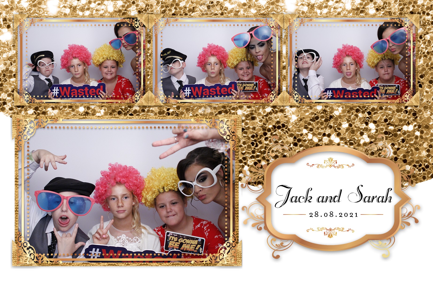 Jack and Sarah's Wedding  | View more photos from the event at gallery.myphotoboothexperience.co.uk/u/MyPhotoBoothExperienceLtd/Jack-and-Sarahs-Wedding