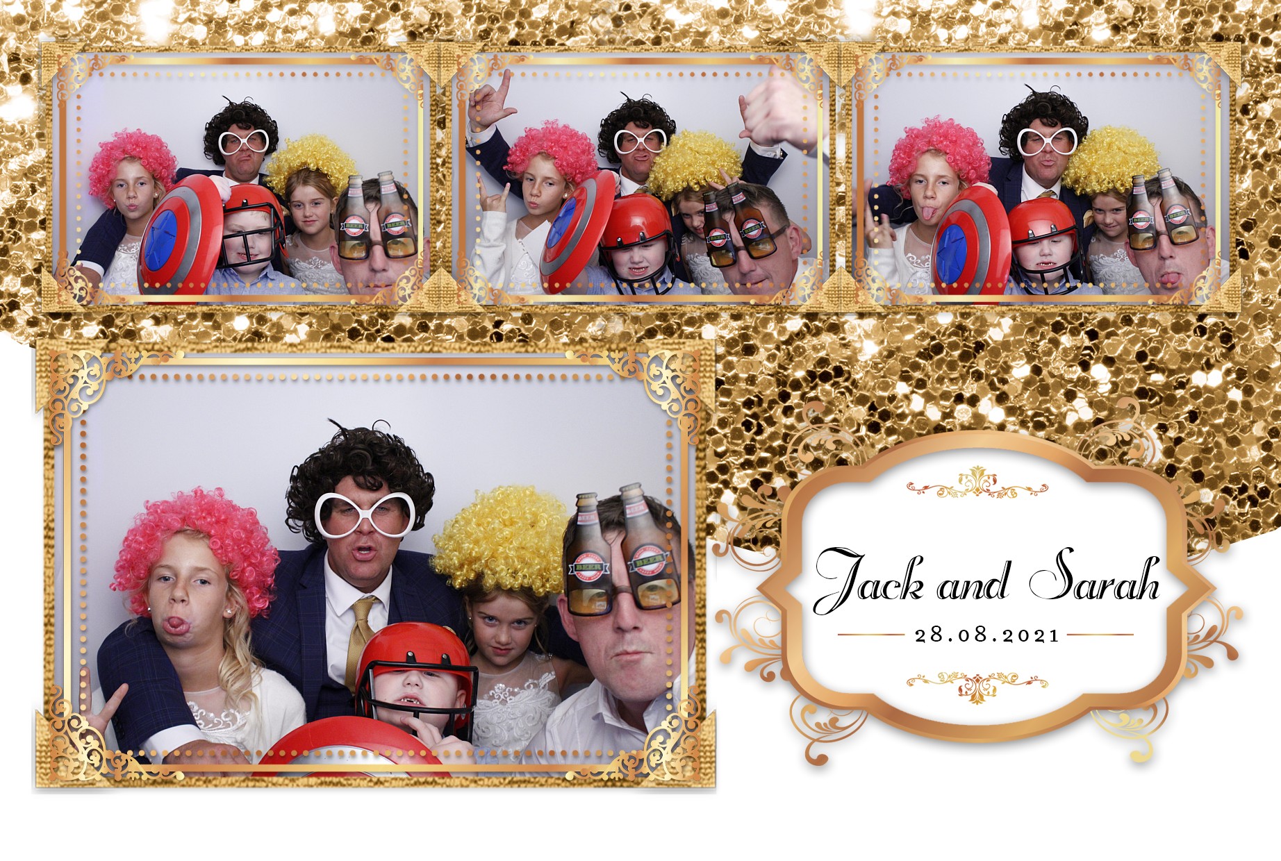 Jack and Sarah's Wedding  | View more photos from the event at gallery.myphotoboothexperience.co.uk/u/MyPhotoBoothExperienceLtd/Jack-and-Sarahs-Wedding