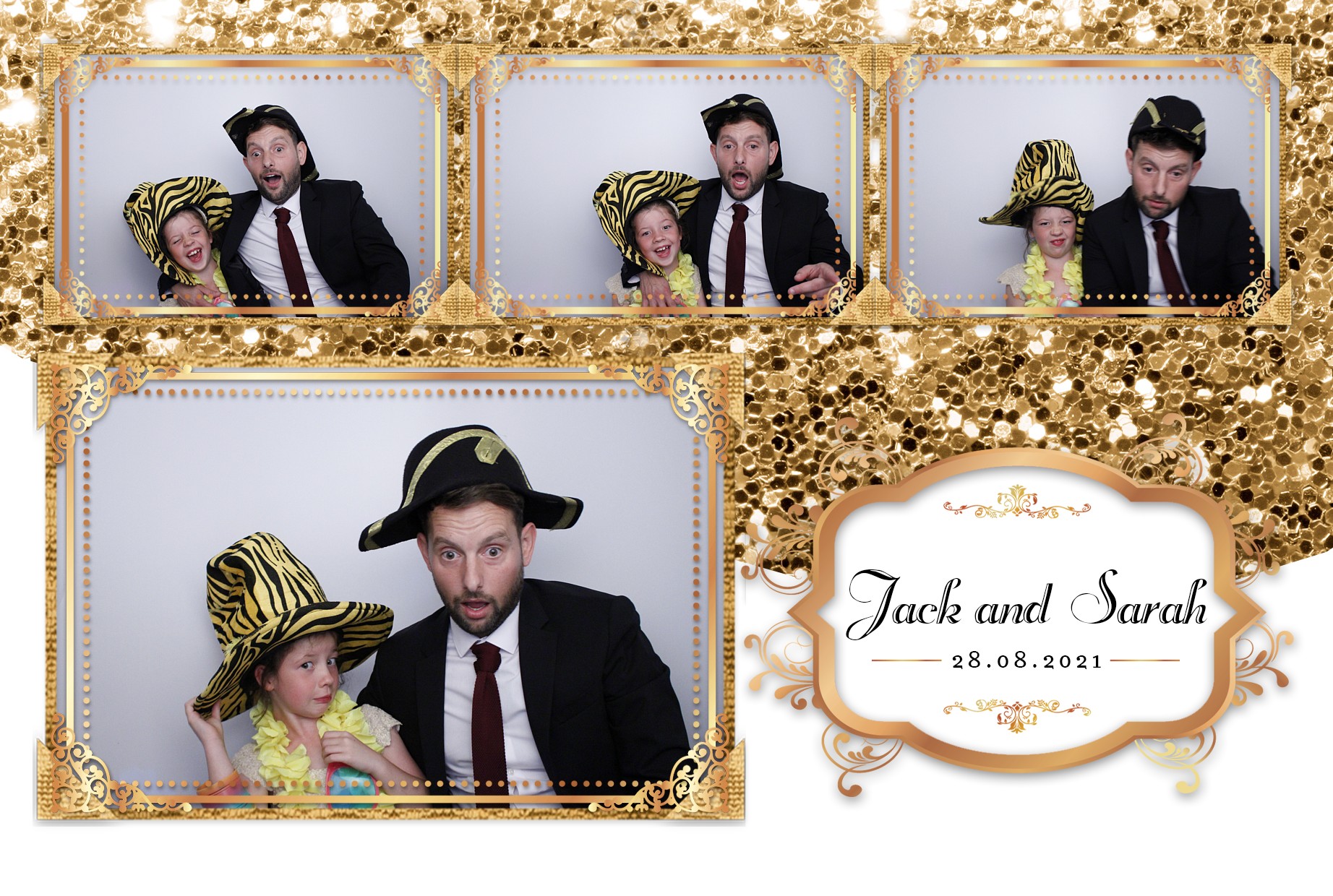 Jack and Sarah's Wedding  | View more photos from the event at gallery.myphotoboothexperience.co.uk/u/MyPhotoBoothExperienceLtd/Jack-and-Sarahs-Wedding