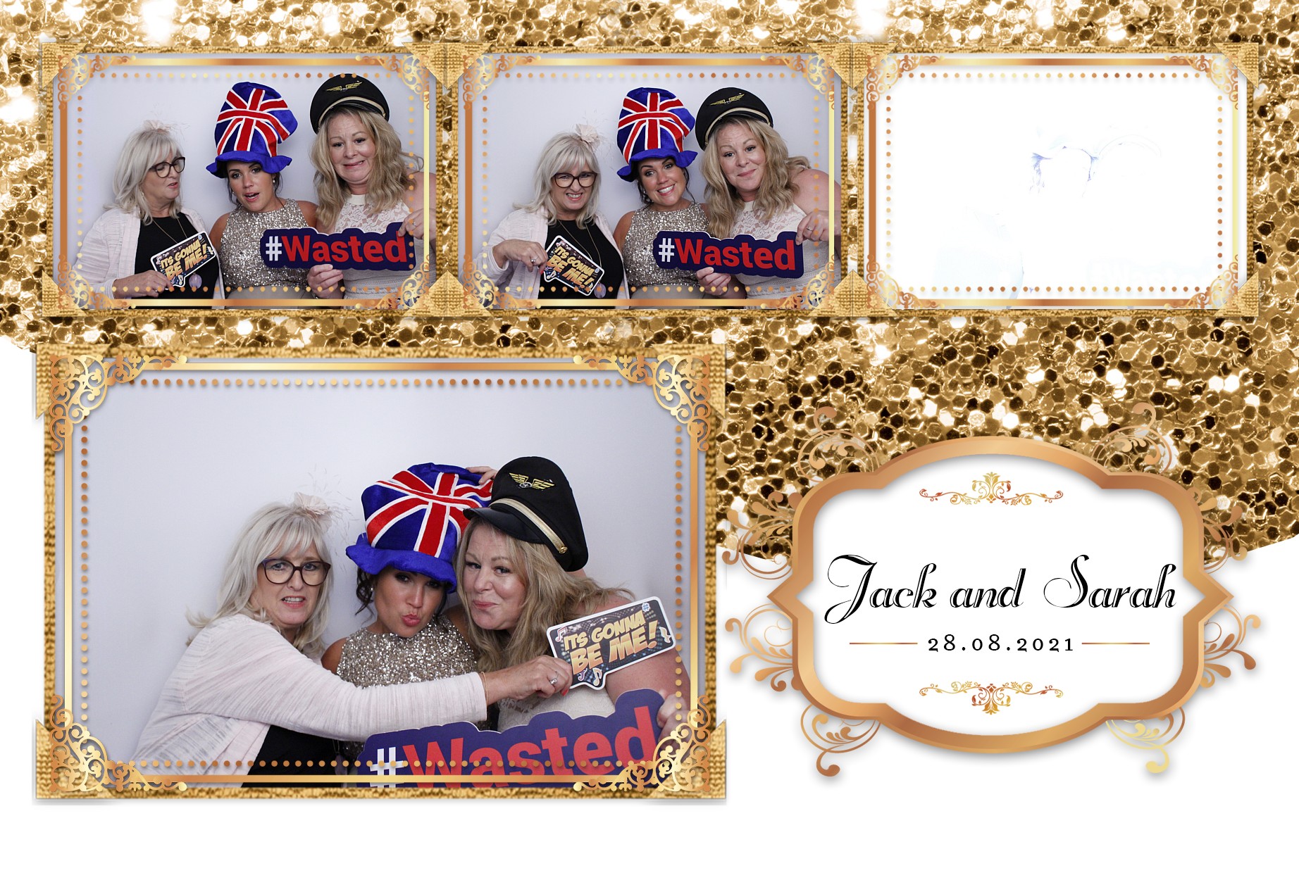 Jack and Sarah's Wedding  | View more photos from the event at gallery.myphotoboothexperience.co.uk/u/MyPhotoBoothExperienceLtd/Jack-and-Sarahs-Wedding