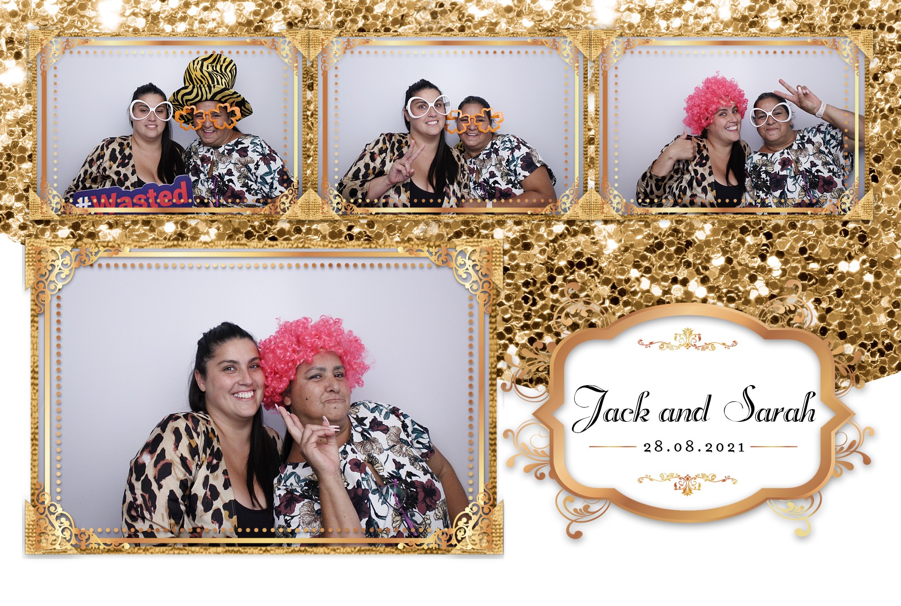 Jack and Sarah's Wedding  | View more photos from the event at gallery.myphotoboothexperience.co.uk/u/MyPhotoBoothExperienceLtd/Jack-and-Sarahs-Wedding