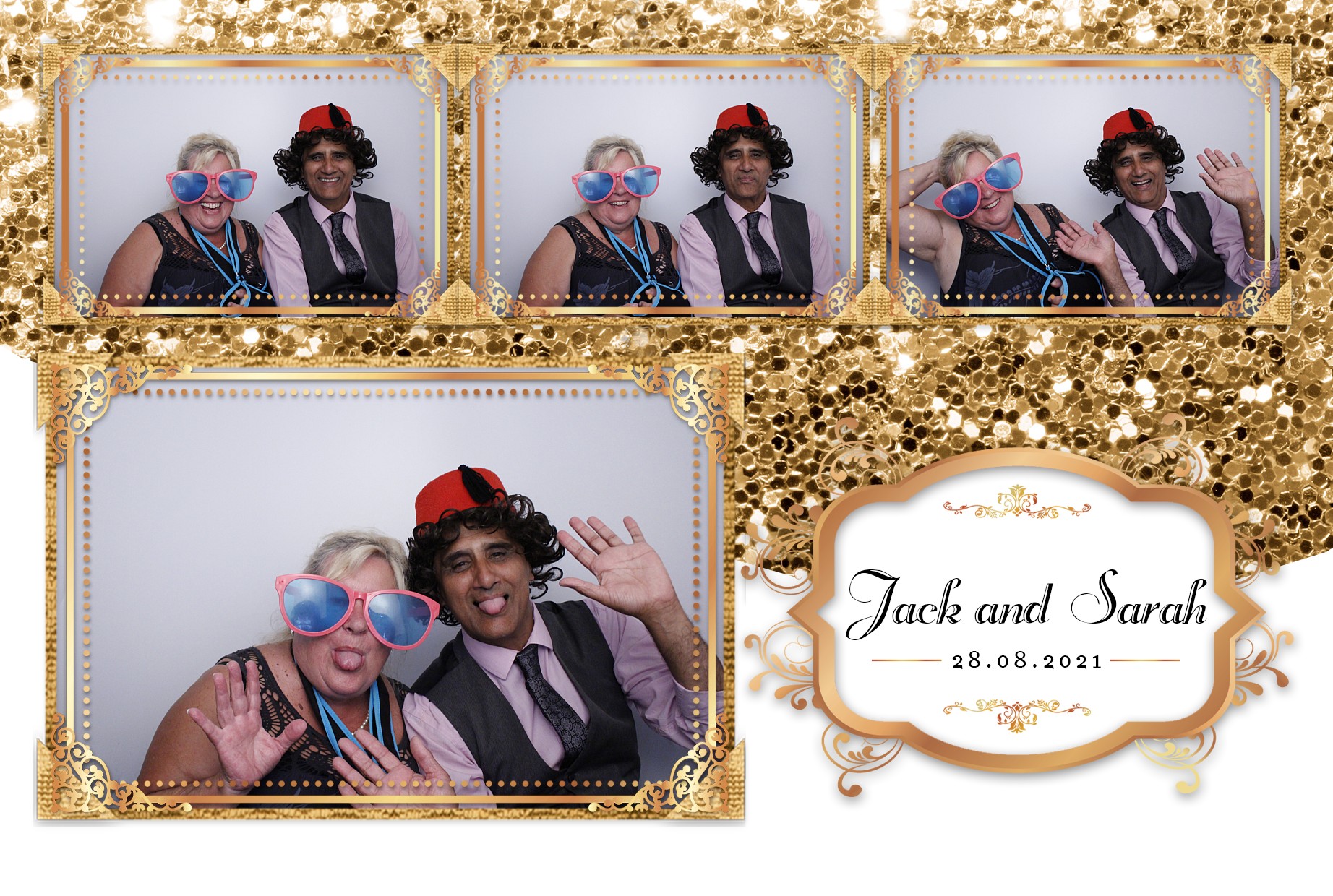 Jack and Sarah's Wedding  | View more photos from the event at gallery.myphotoboothexperience.co.uk/u/MyPhotoBoothExperienceLtd/Jack-and-Sarahs-Wedding