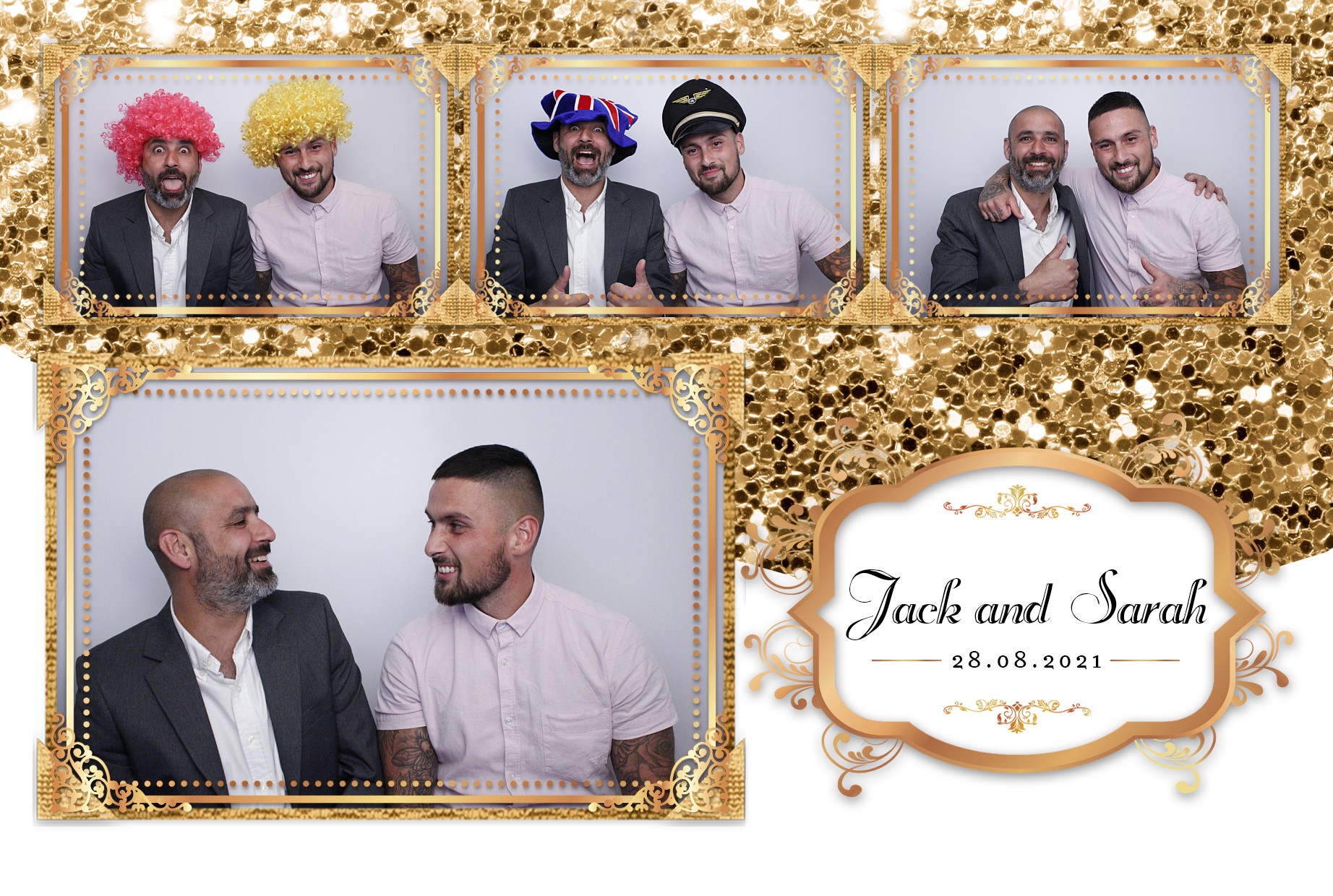 Jack and Sarah's Wedding  | View more photos from the event at gallery.myphotoboothexperience.co.uk/u/MyPhotoBoothExperienceLtd/Jack-and-Sarahs-Wedding