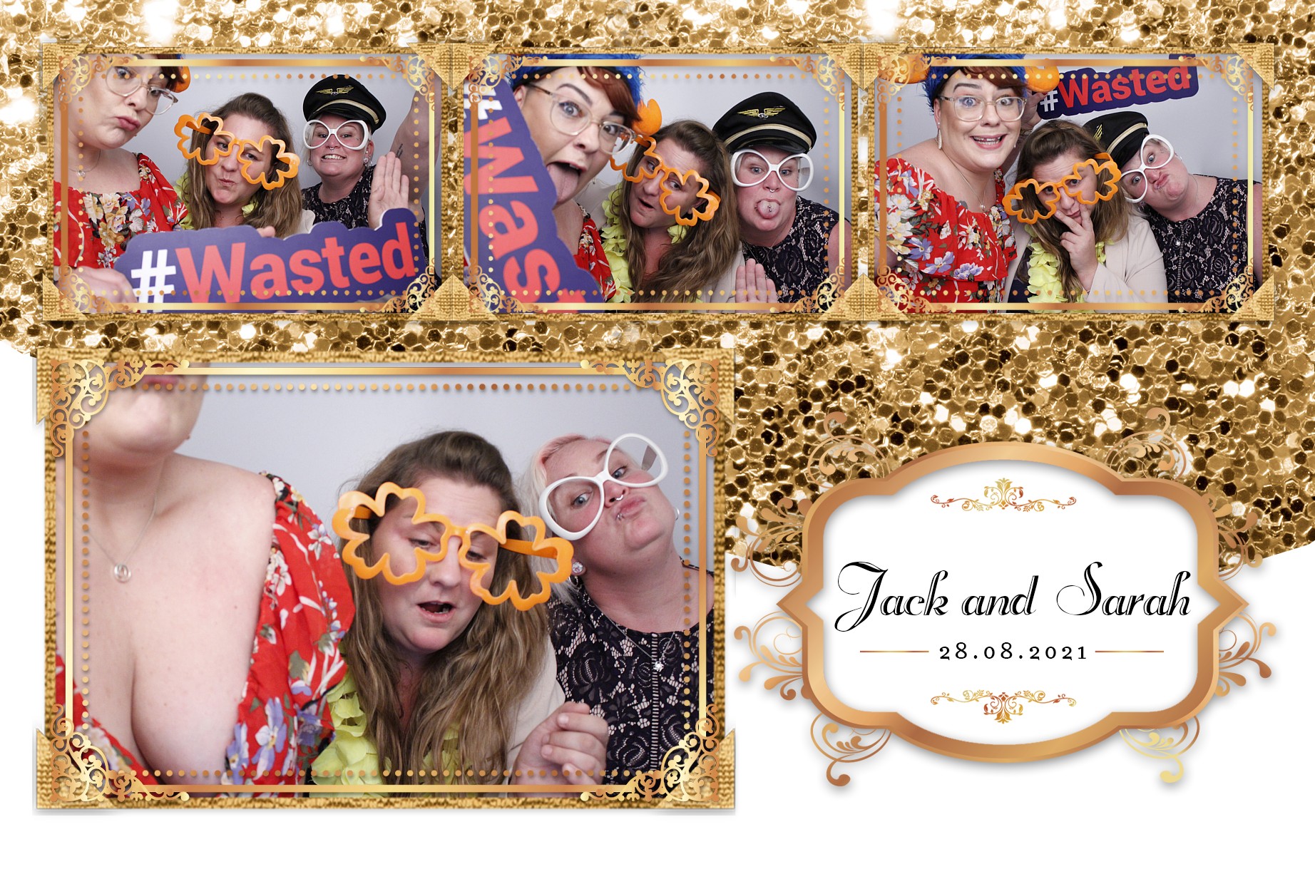 Jack and Sarah's Wedding  | View more photos from the event at gallery.myphotoboothexperience.co.uk/u/MyPhotoBoothExperienceLtd/Jack-and-Sarahs-Wedding