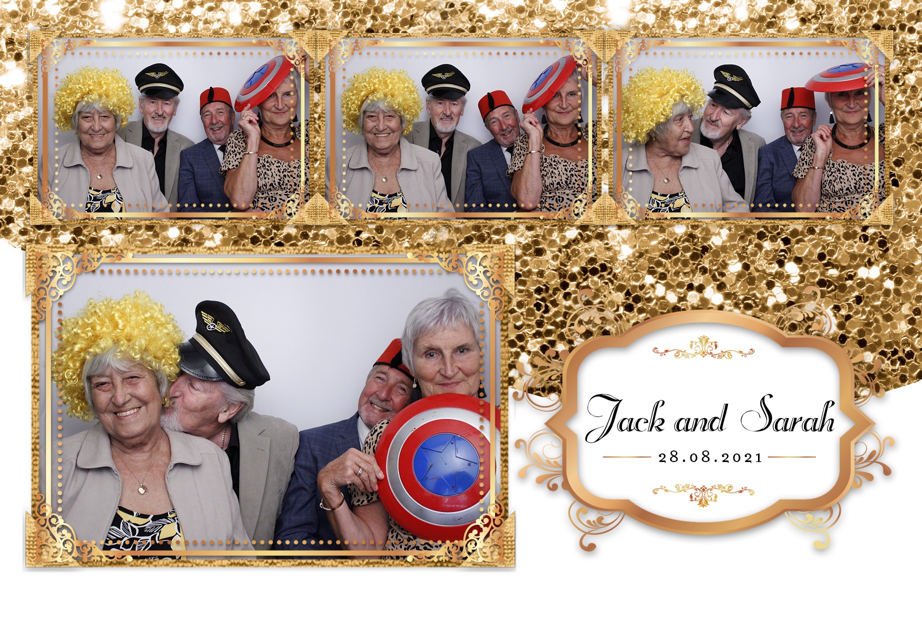 Jack and Sarah's Wedding  | View more photos from the event at gallery.myphotoboothexperience.co.uk/u/MyPhotoBoothExperienceLtd/Jack-and-Sarahs-Wedding