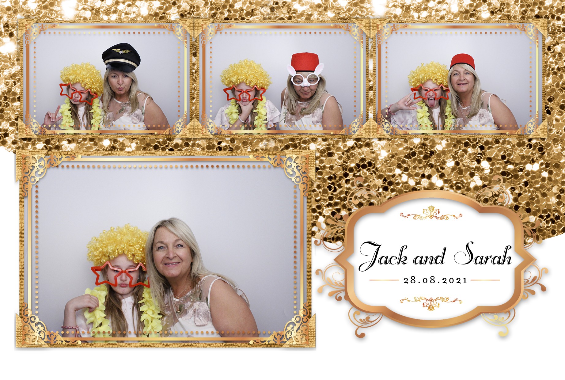 Jack and Sarah's Wedding  | View more photos from the event at gallery.myphotoboothexperience.co.uk/u/MyPhotoBoothExperienceLtd/Jack-and-Sarahs-Wedding