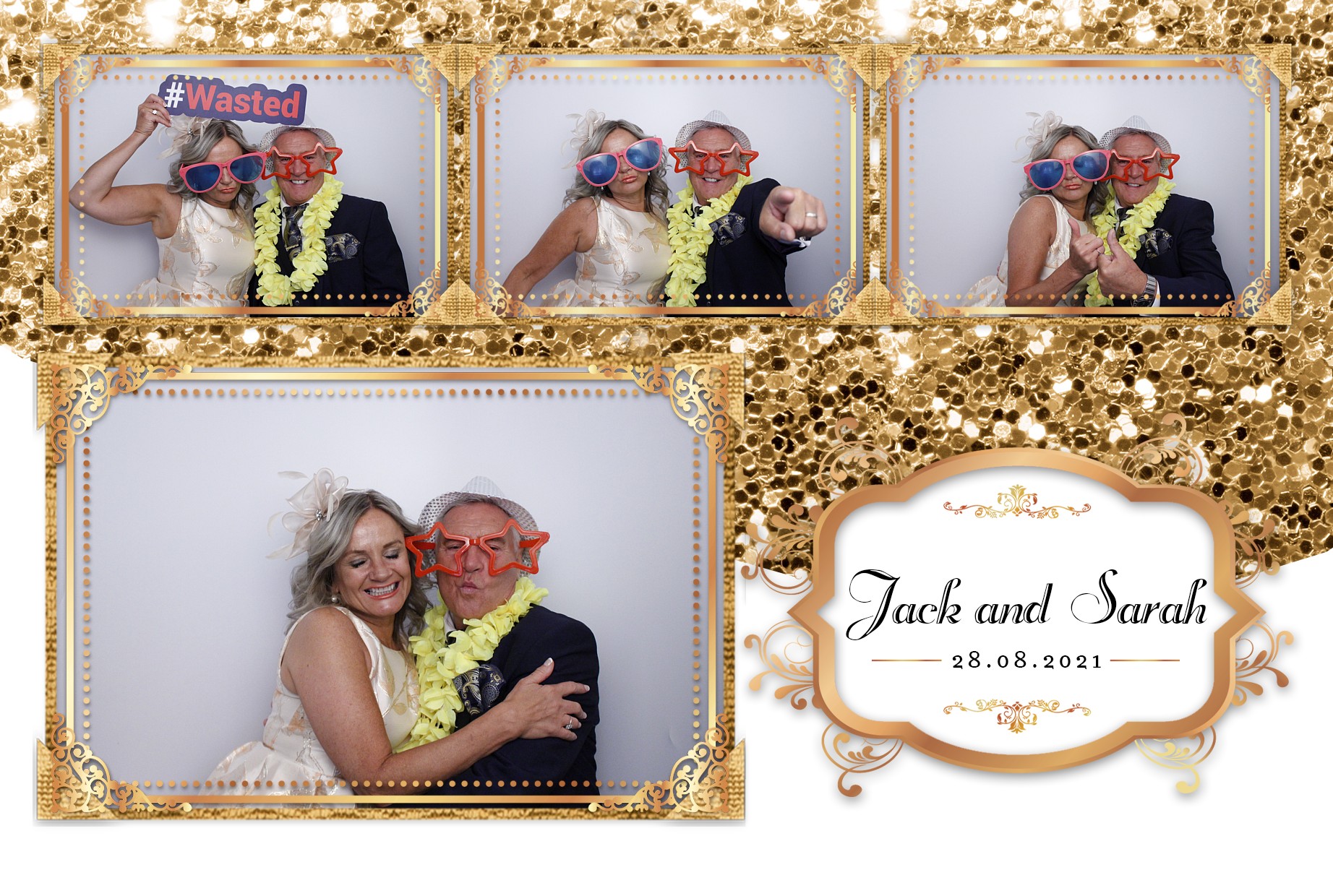 Jack and Sarah's Wedding  | View more photos from the event at gallery.myphotoboothexperience.co.uk/u/MyPhotoBoothExperienceLtd/Jack-and-Sarahs-Wedding