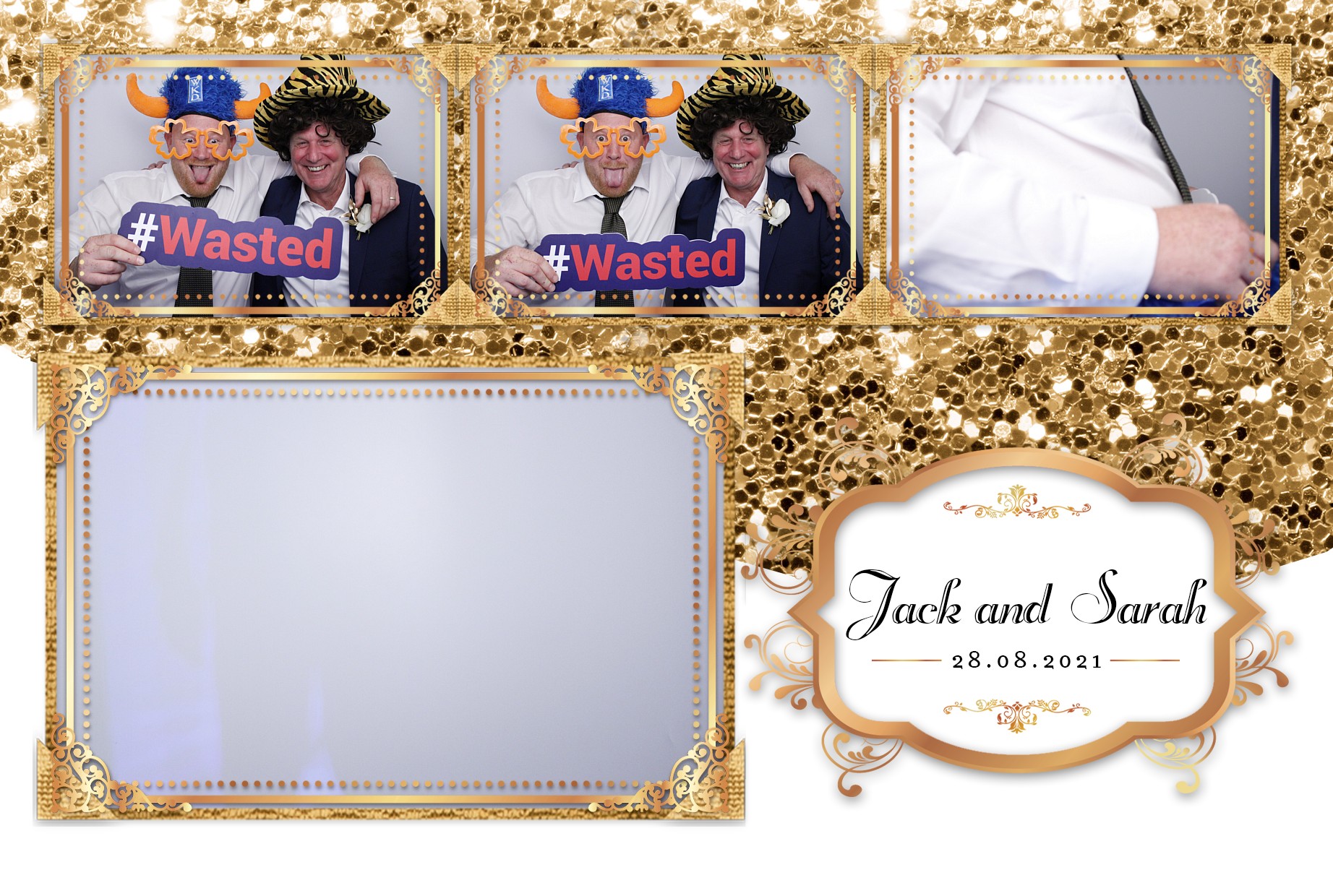 Jack and Sarah's Wedding  | View more photos from the event at gallery.myphotoboothexperience.co.uk/u/MyPhotoBoothExperienceLtd/Jack-and-Sarahs-Wedding