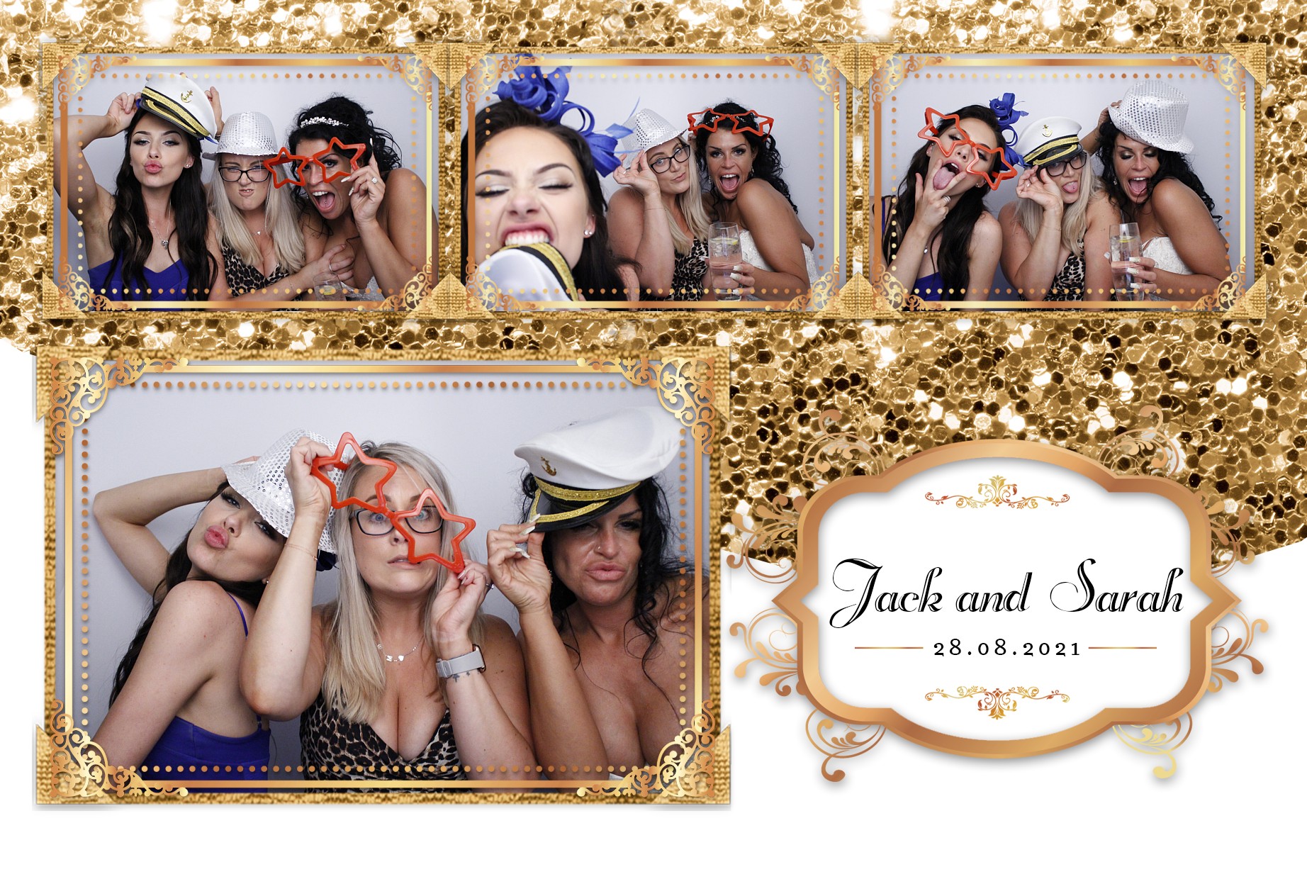 Jack and Sarah's Wedding  | View more photos from the event at gallery.myphotoboothexperience.co.uk/u/MyPhotoBoothExperienceLtd/Jack-and-Sarahs-Wedding
