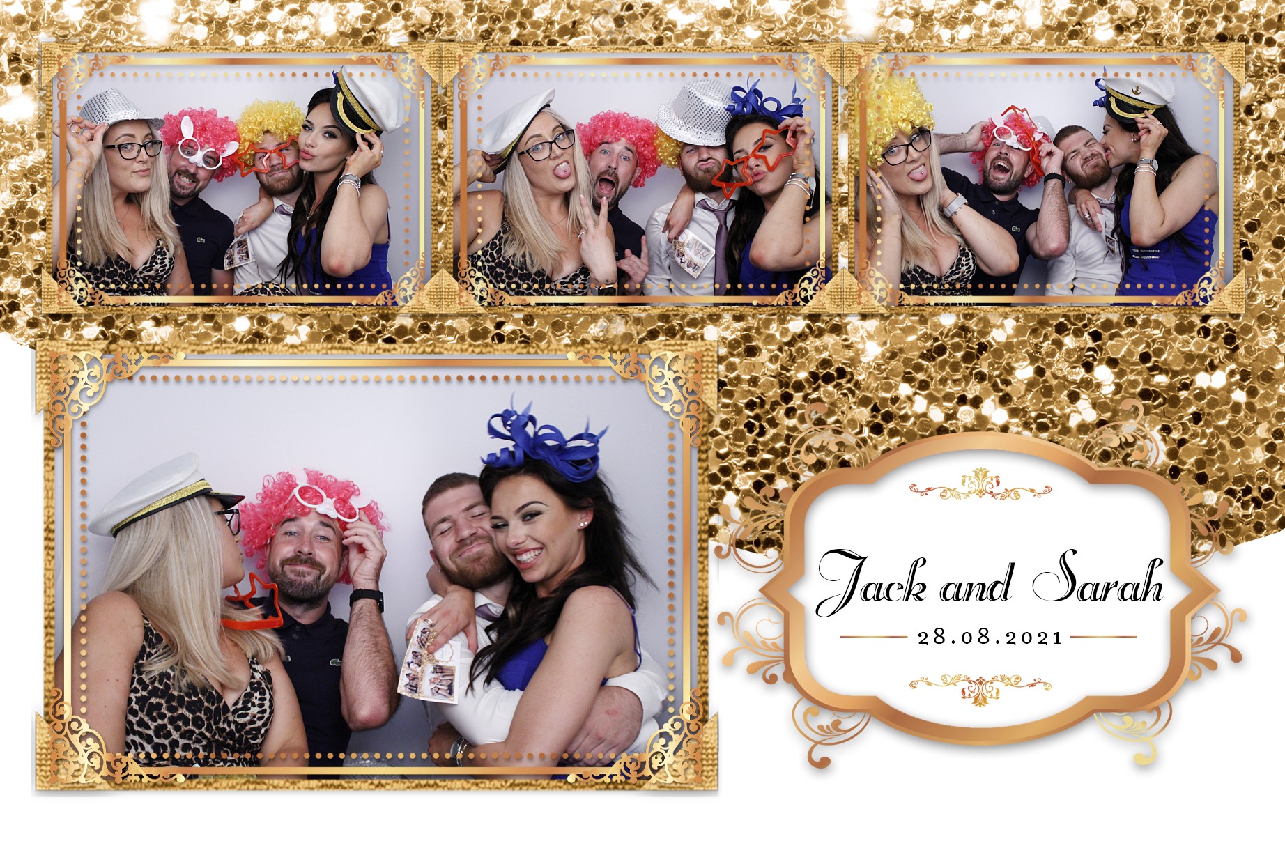 Jack and Sarah's Wedding  | View more photos from the event at gallery.myphotoboothexperience.co.uk/u/MyPhotoBoothExperienceLtd/Jack-and-Sarahs-Wedding