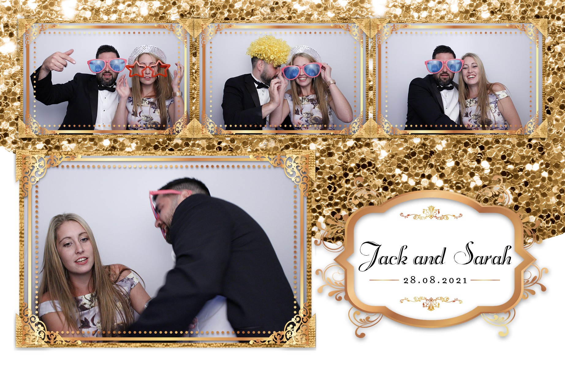 Jack and Sarah's Wedding  | View more photos from the event at gallery.myphotoboothexperience.co.uk/u/MyPhotoBoothExperienceLtd/Jack-and-Sarahs-Wedding