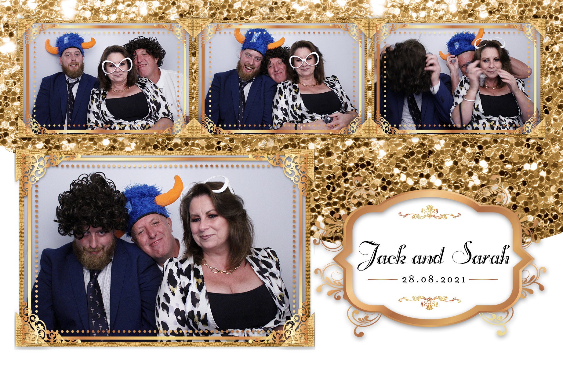 Jack and Sarah's Wedding  | View more photos from the event at gallery.myphotoboothexperience.co.uk/u/MyPhotoBoothExperienceLtd/Jack-and-Sarahs-Wedding