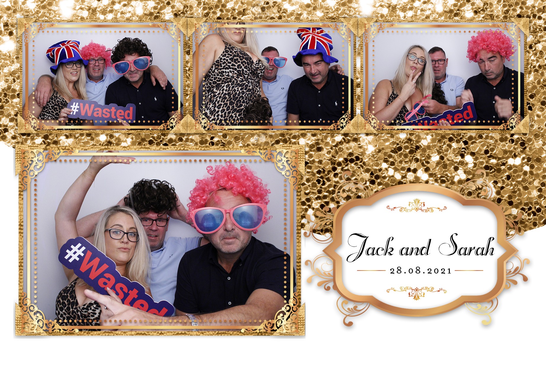 Jack and Sarah's Wedding  | View more photos from the event at gallery.myphotoboothexperience.co.uk/u/MyPhotoBoothExperienceLtd/Jack-and-Sarahs-Wedding
