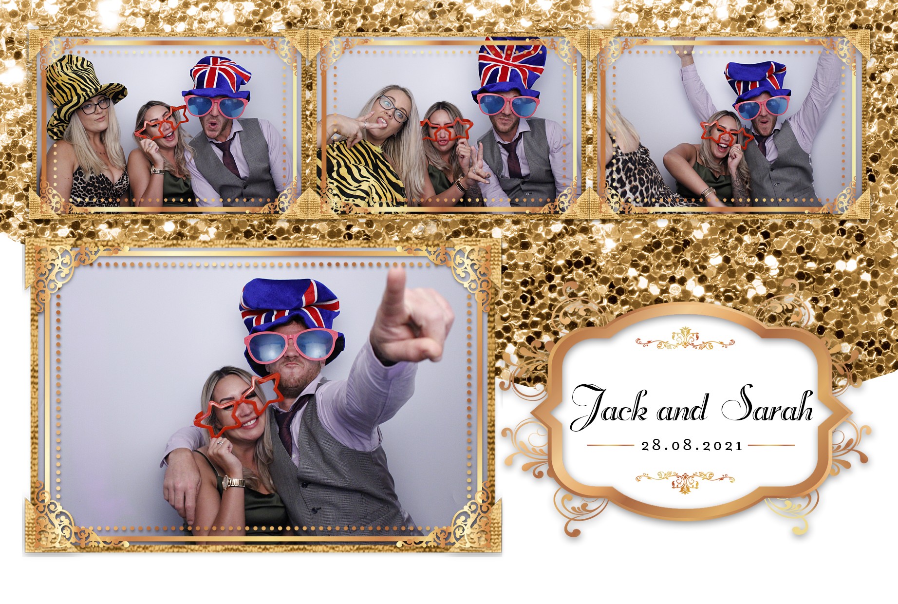 Jack and Sarah's Wedding  | View more photos from the event at gallery.myphotoboothexperience.co.uk/u/MyPhotoBoothExperienceLtd/Jack-and-Sarahs-Wedding