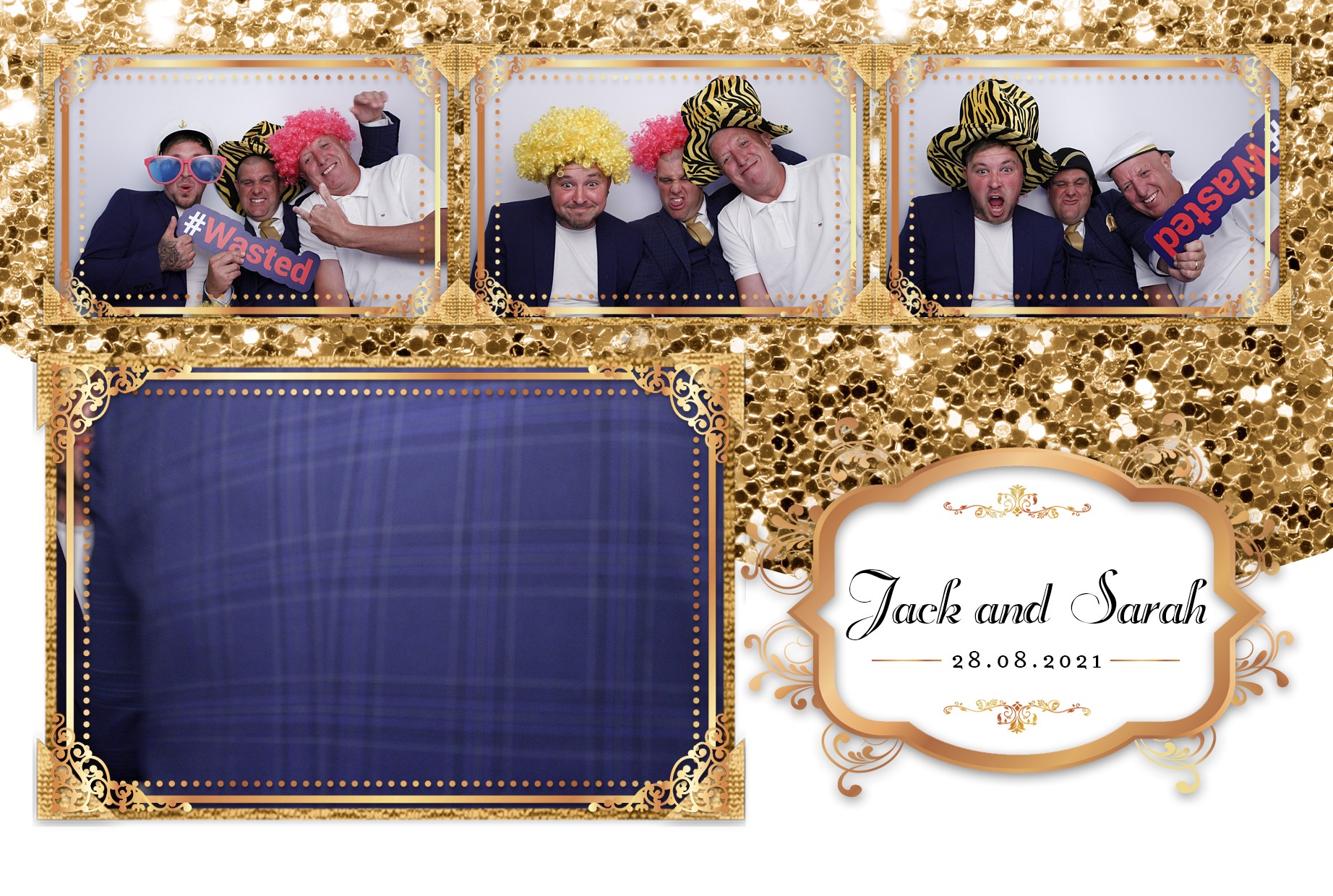 Jack and Sarah's Wedding  | View more photos from the event at gallery.myphotoboothexperience.co.uk/u/MyPhotoBoothExperienceLtd/Jack-and-Sarahs-Wedding
