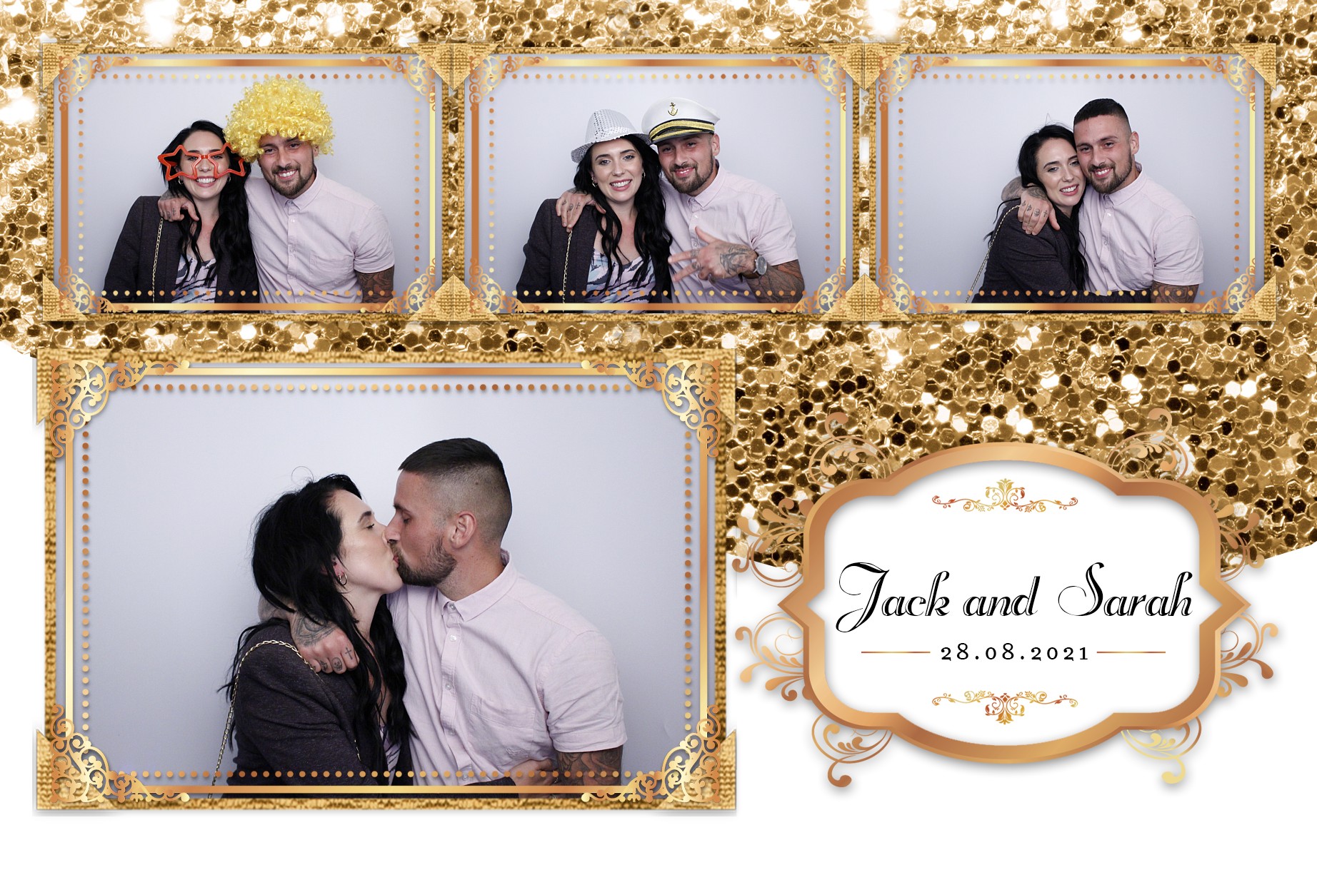 Jack and Sarah's Wedding  | View more photos from the event at gallery.myphotoboothexperience.co.uk/u/MyPhotoBoothExperienceLtd/Jack-and-Sarahs-Wedding