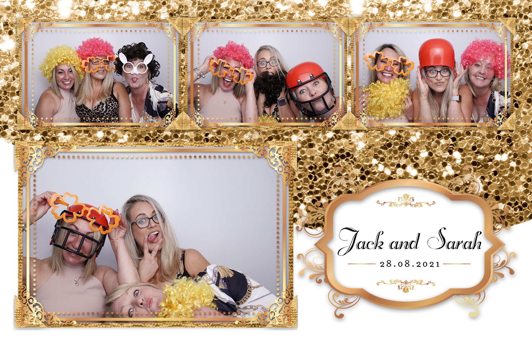 Jack and Sarah's Wedding  | View more photos from the event at gallery.myphotoboothexperience.co.uk/u/MyPhotoBoothExperienceLtd/Jack-and-Sarahs-Wedding