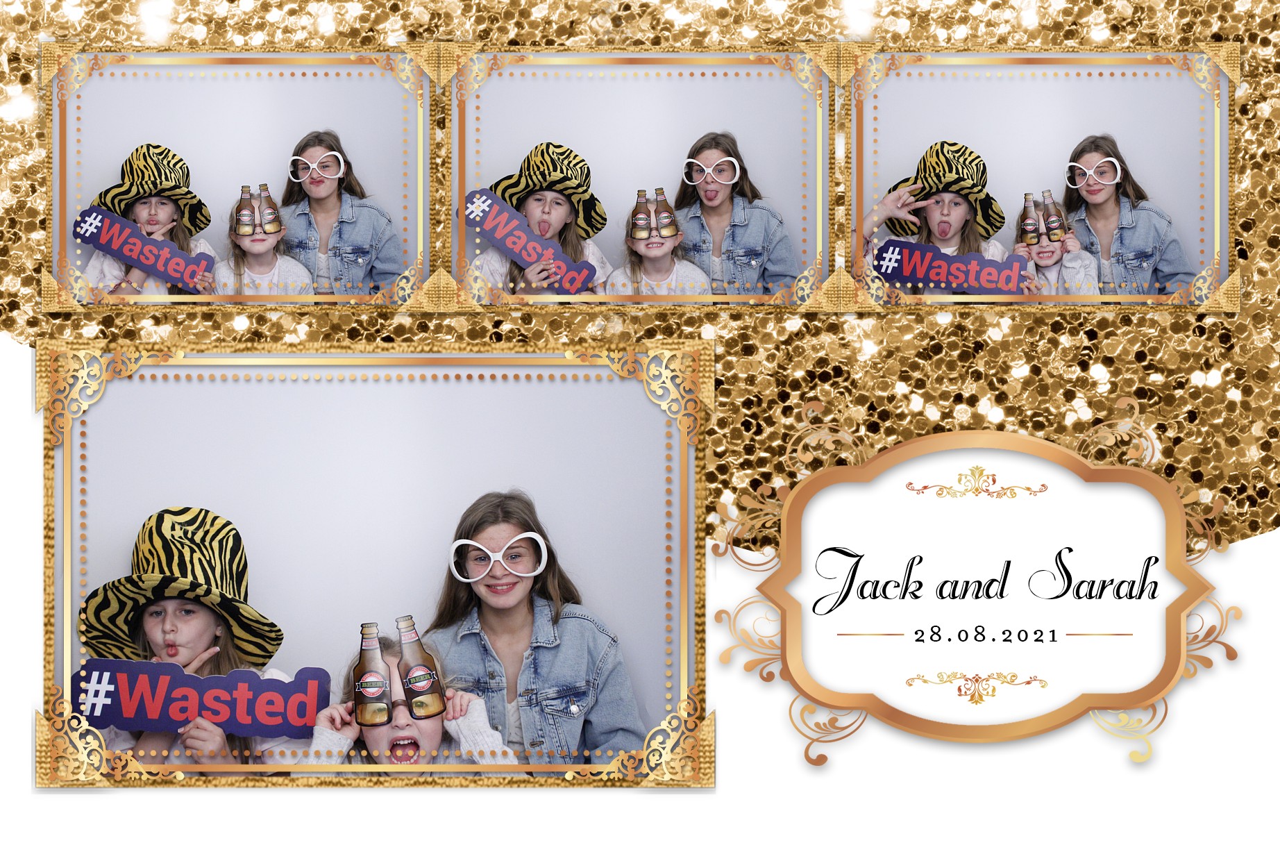 Jack and Sarah's Wedding  | View more photos from the event at gallery.myphotoboothexperience.co.uk/u/MyPhotoBoothExperienceLtd/Jack-and-Sarahs-Wedding