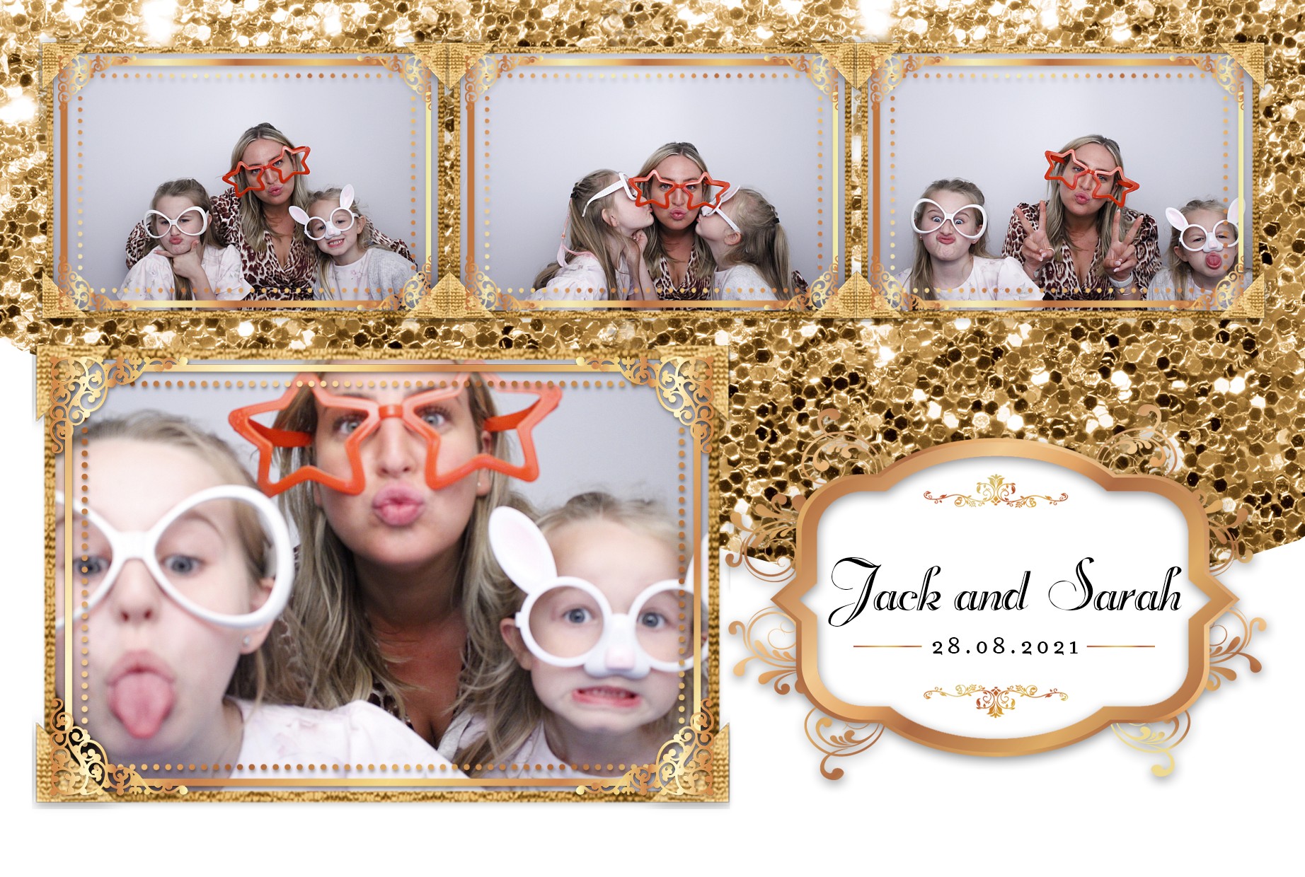 Jack and Sarah's Wedding  | View more photos from the event at gallery.myphotoboothexperience.co.uk/u/MyPhotoBoothExperienceLtd/Jack-and-Sarahs-Wedding