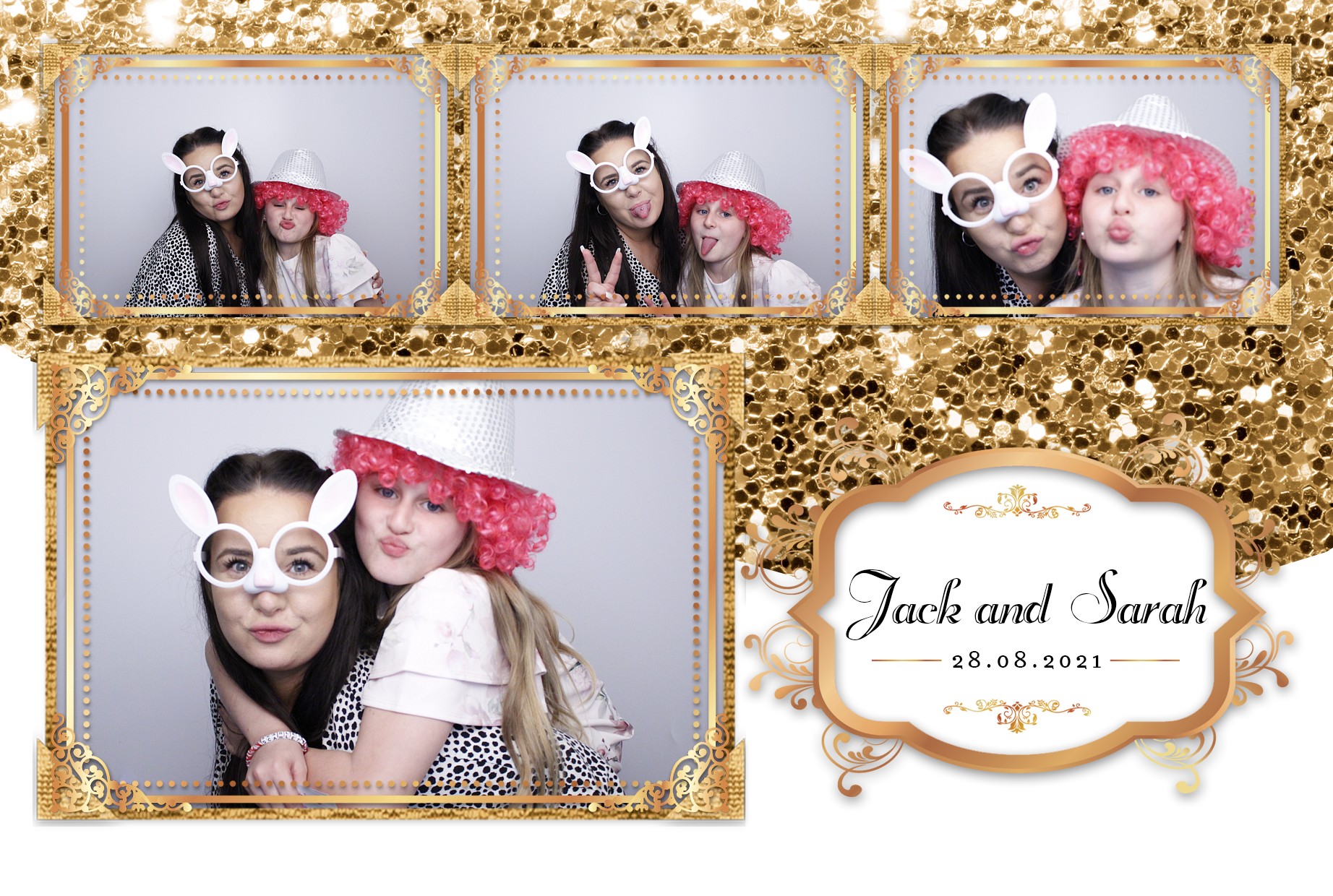 Jack and Sarah's Wedding  | View more photos from the event at gallery.myphotoboothexperience.co.uk/u/MyPhotoBoothExperienceLtd/Jack-and-Sarahs-Wedding