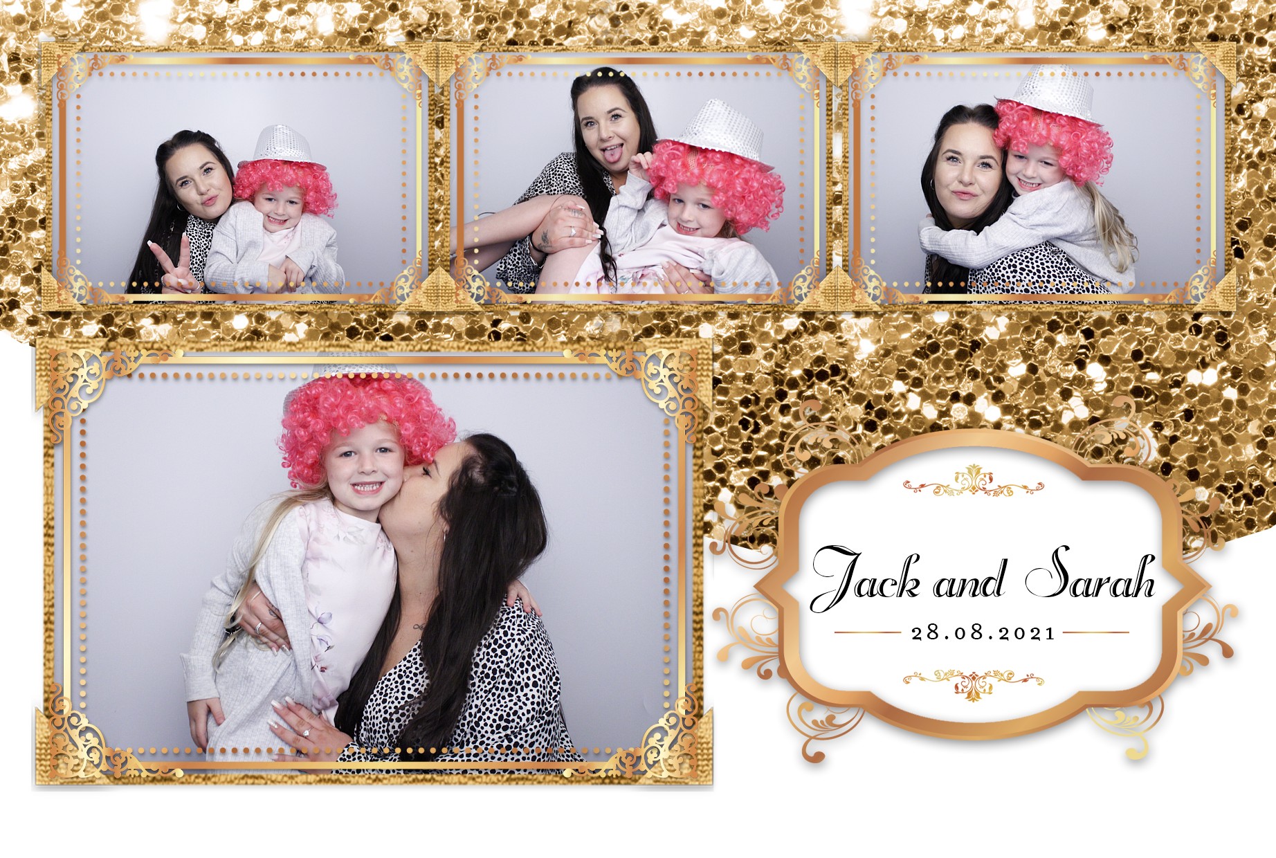 Jack and Sarah's Wedding  | View more photos from the event at gallery.myphotoboothexperience.co.uk/u/MyPhotoBoothExperienceLtd/Jack-and-Sarahs-Wedding