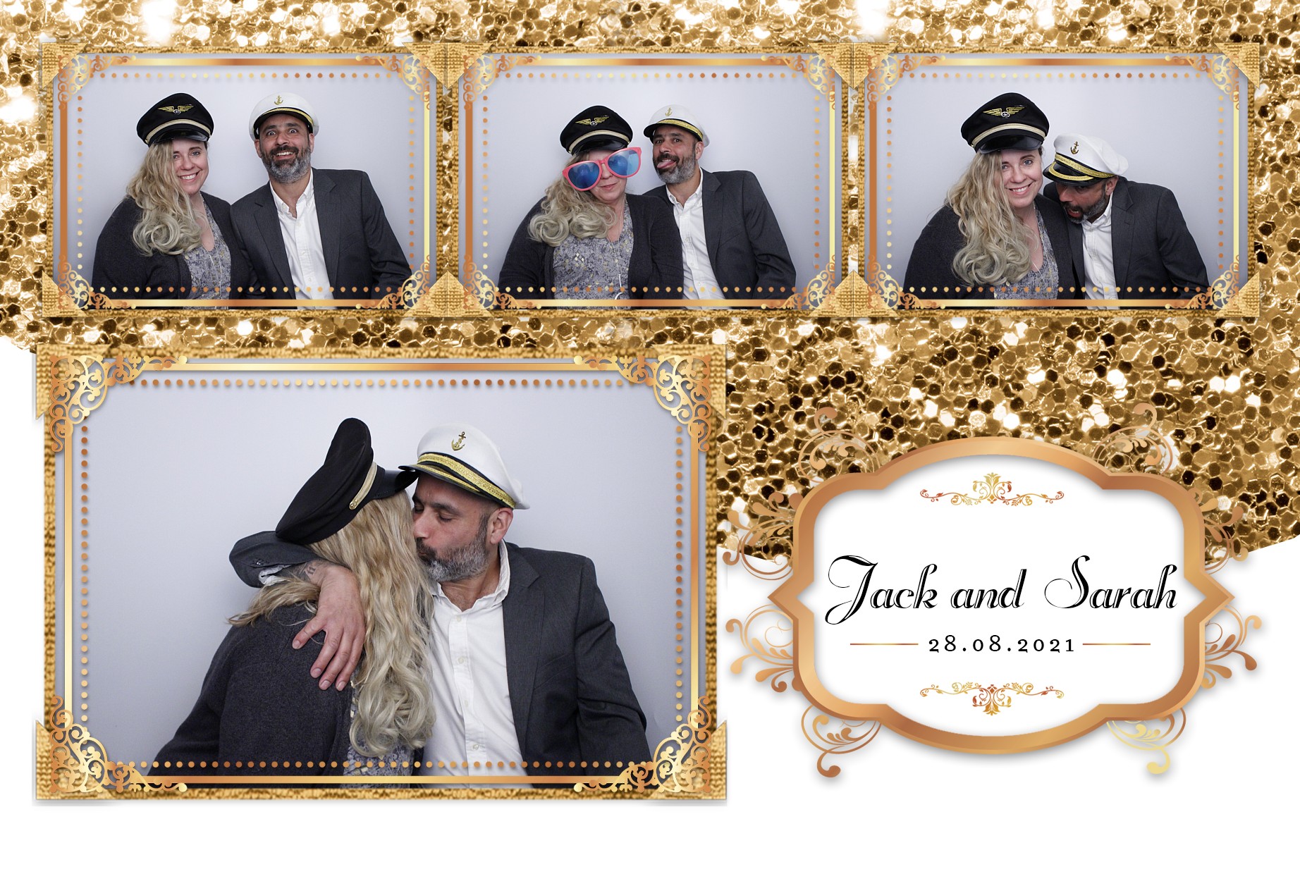 Jack and Sarah's Wedding  | View more photos from the event at gallery.myphotoboothexperience.co.uk/u/MyPhotoBoothExperienceLtd/Jack-and-Sarahs-Wedding